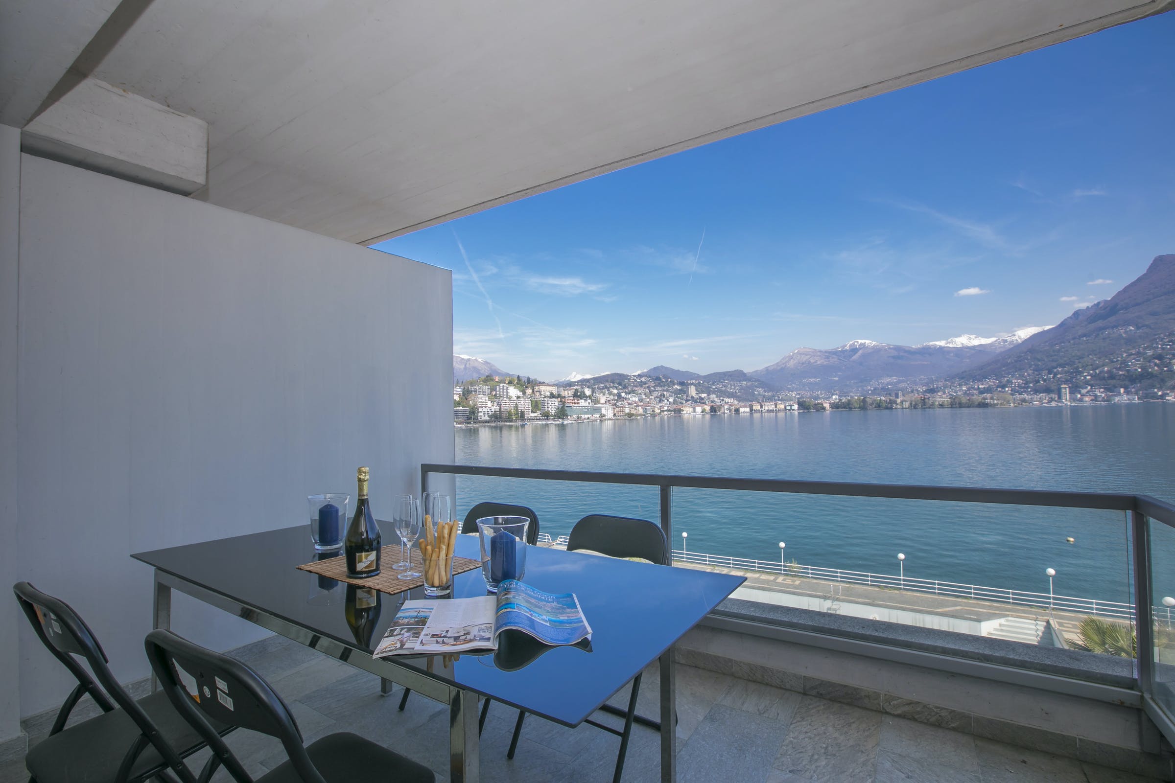 Villa Favonio Paradiso Ticino: Luxury 2-Bedroom Apartment with Spa and Lake Views, Ticino Switzerland
