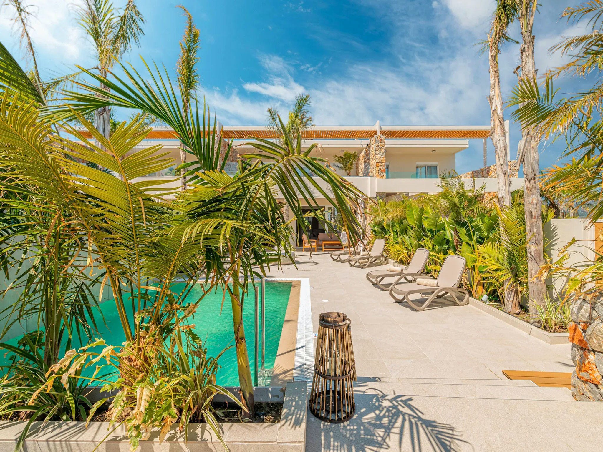 Villa Galazio Keras Kallithea: Luxury 2-Bedroom Villa with Private Pool and Sea Views, Kallithea Rhodes