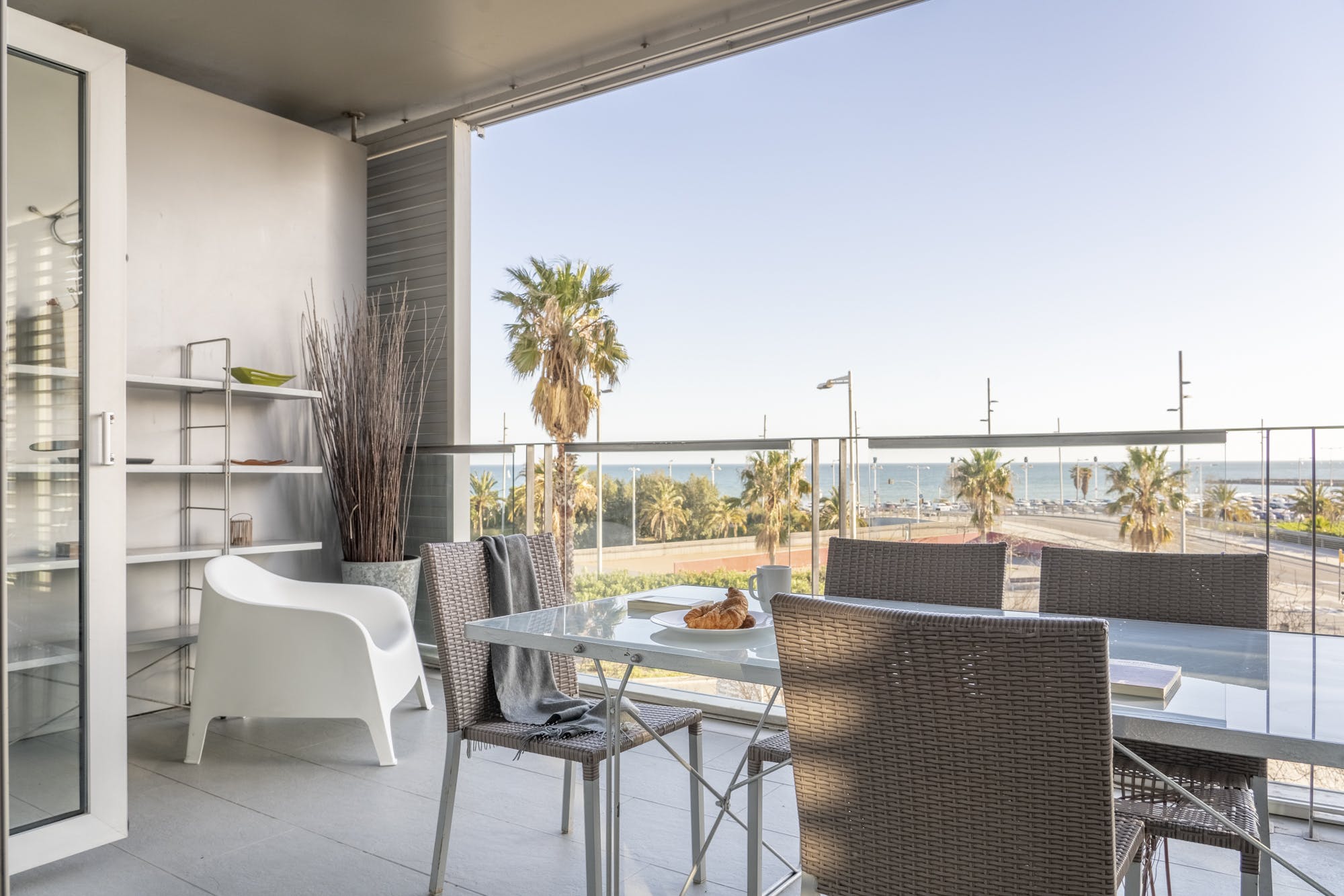 Villa Garbí Llevant Selva: Luxury 2-Bedroom Apartment with Sea Views and Spa, Diagonal Mar Barcelona