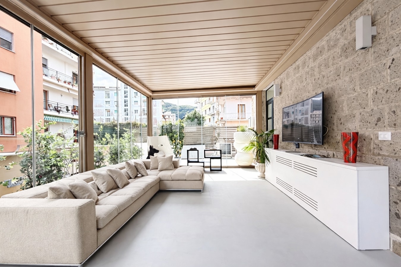 Villa Garbino San Francesco Sorrento: Luxury 4-Bedroom Apartment with Private Terrace and Veranda, Sorrento