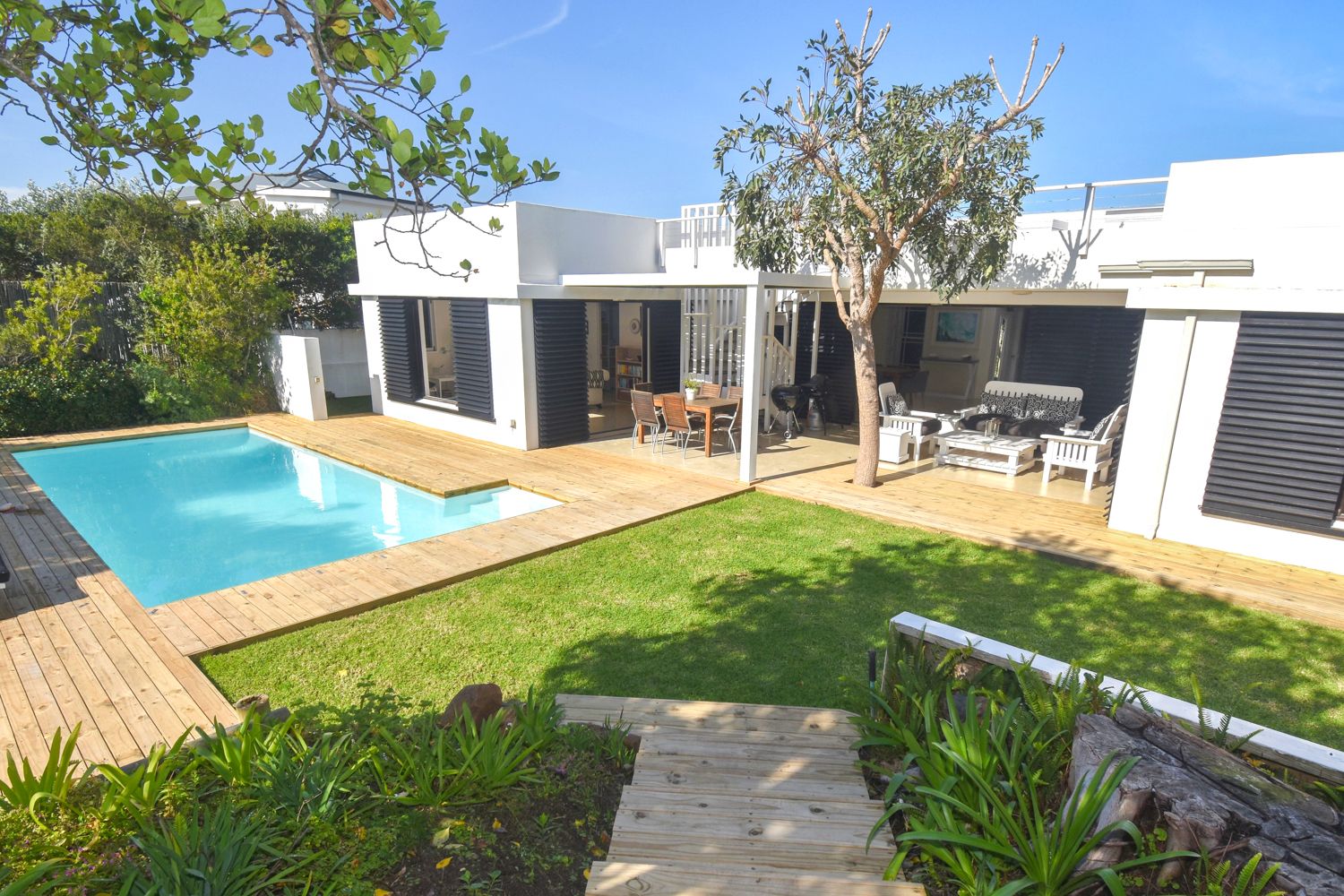 Villa Gouelig Rothersand Suid-Afrika: 3-Bedroom Safari & Spa Villa with Fireplace in Plettenberg B