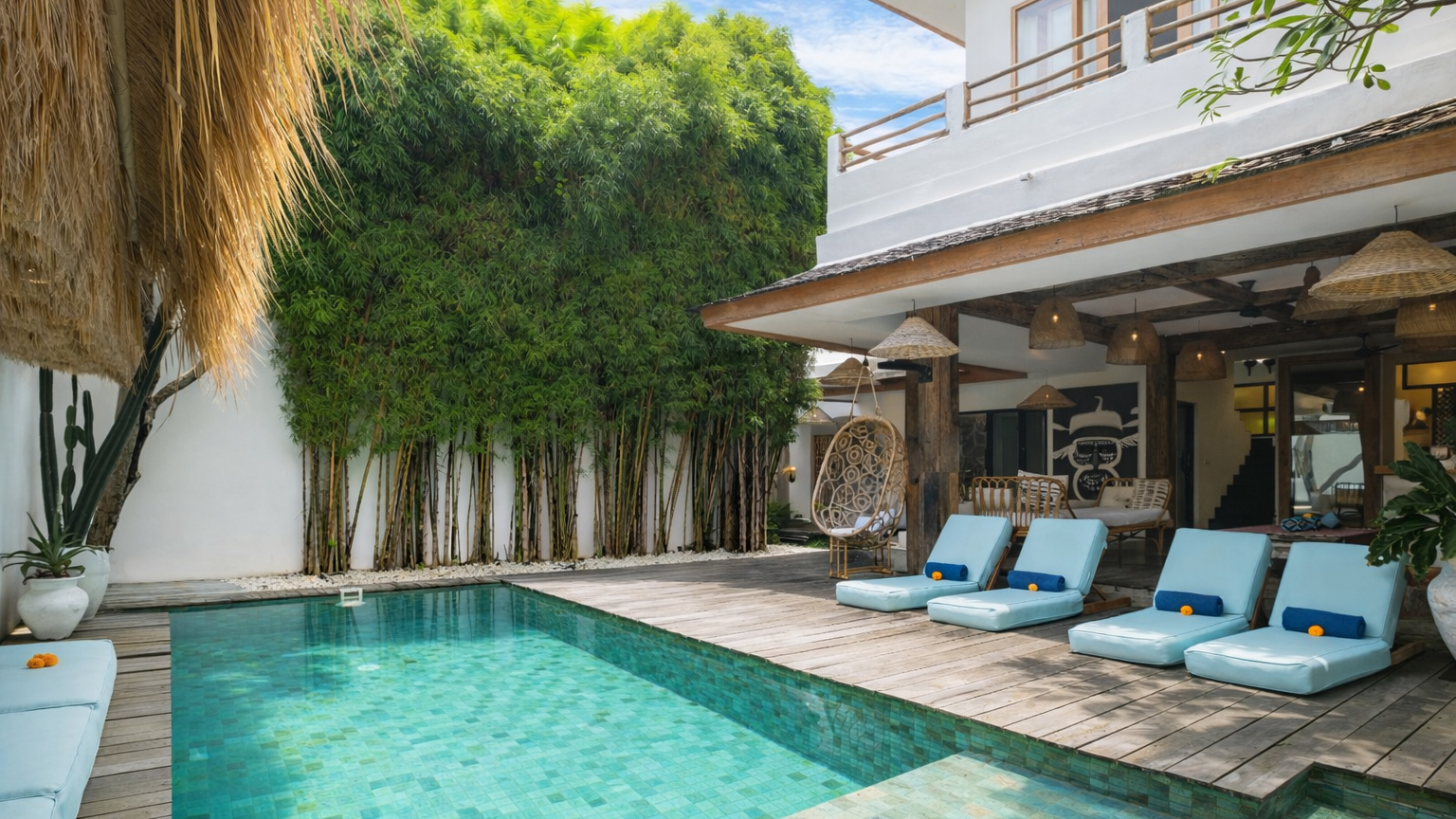 Villa Harmattan Kerobokan Bali: Luxury 4-Bedroom Apartment with Private Pool and Sea Views, Bali