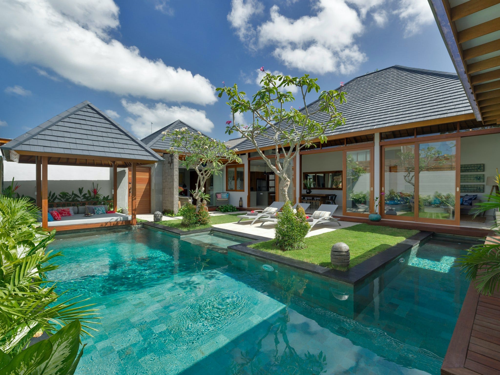 Villa Maistros Sanur Bali: Luxury 4-Bedroom Villa with Private Pool and Spa Near Seminyak Beach, Bali
