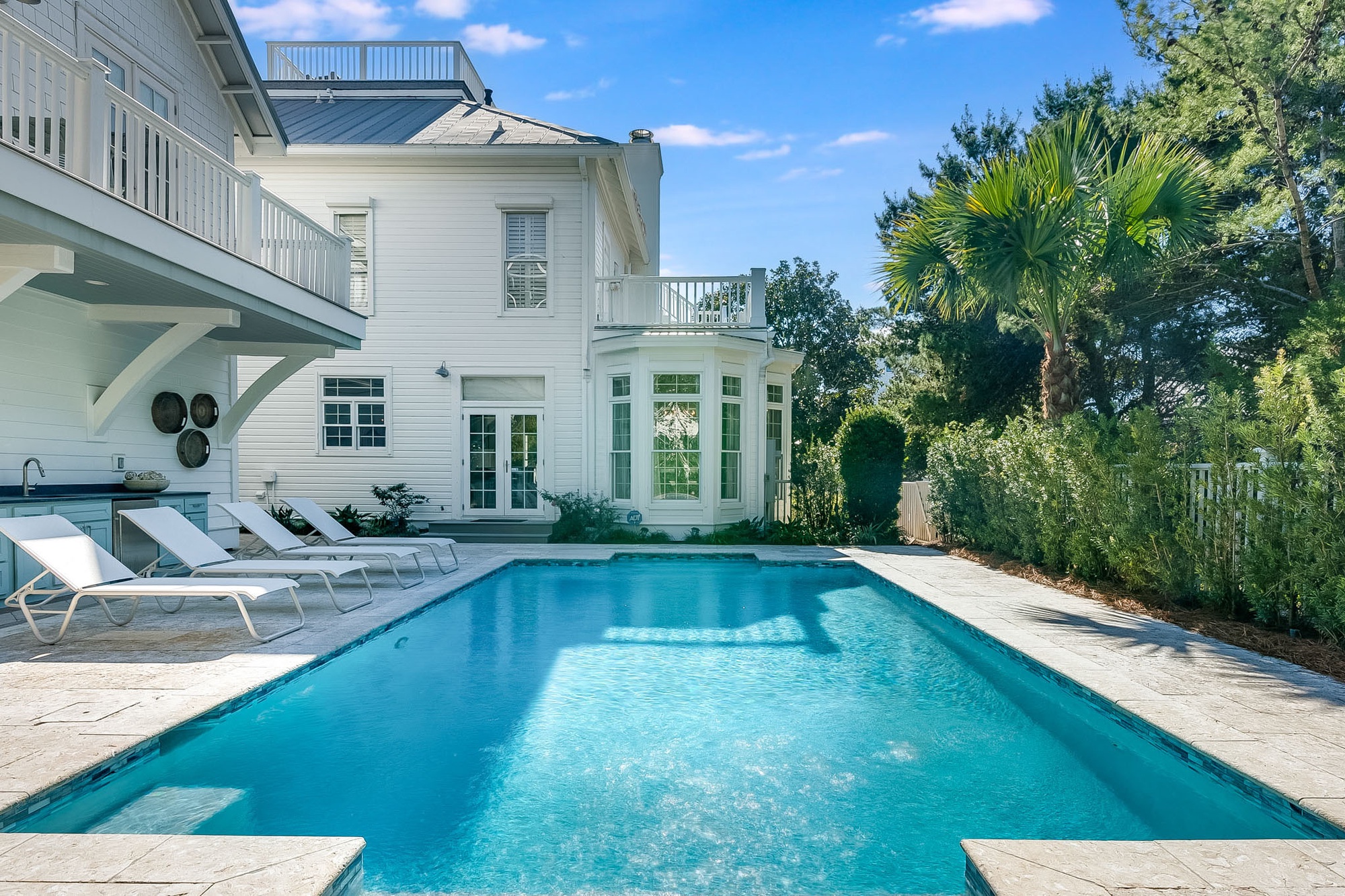 Villa Harmattan Point Inlet Beach: Luxury 8-Bedroom Villa with Private Pool and Seaview, Walton County