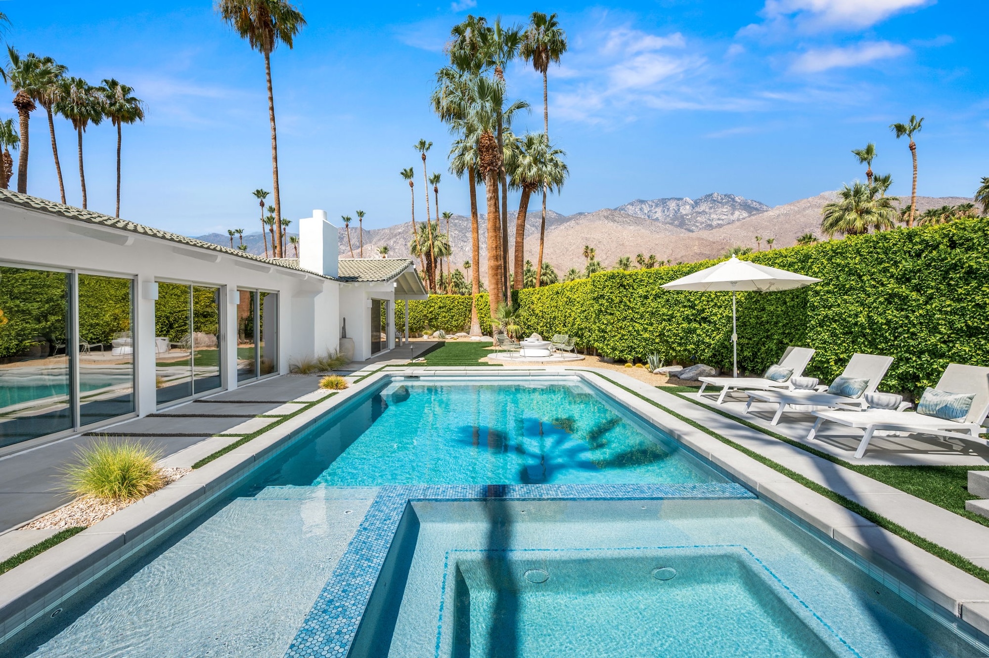 Villa Falaise Indian Canyons Trail Palm Springs: Luxury 3-Bedroom Villa with Private Pool and Spa, Palm Springs
