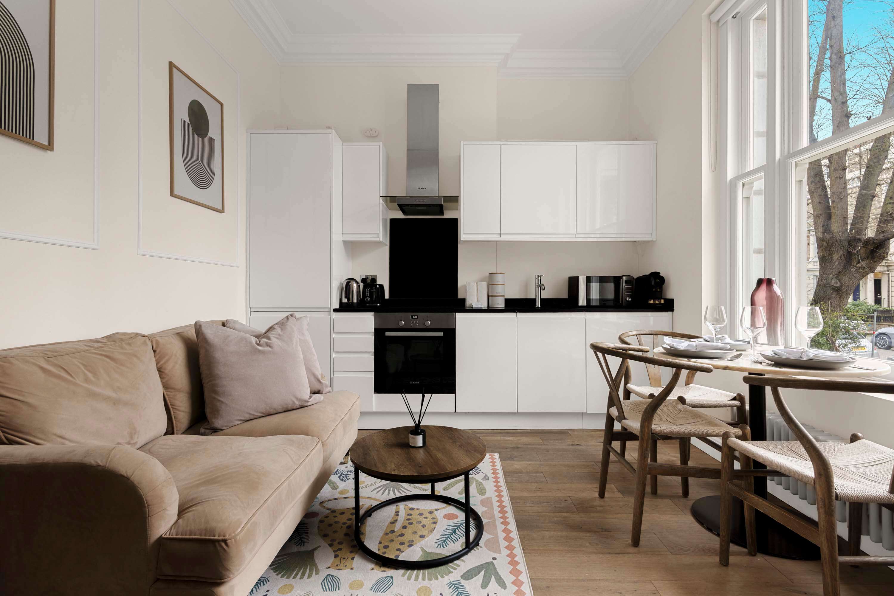 House Haar Westbourne Grove Ladbroke Grove: Luxury 2-Bedroom Apartment with Spa and Private Parking, Ladbroke Grove London