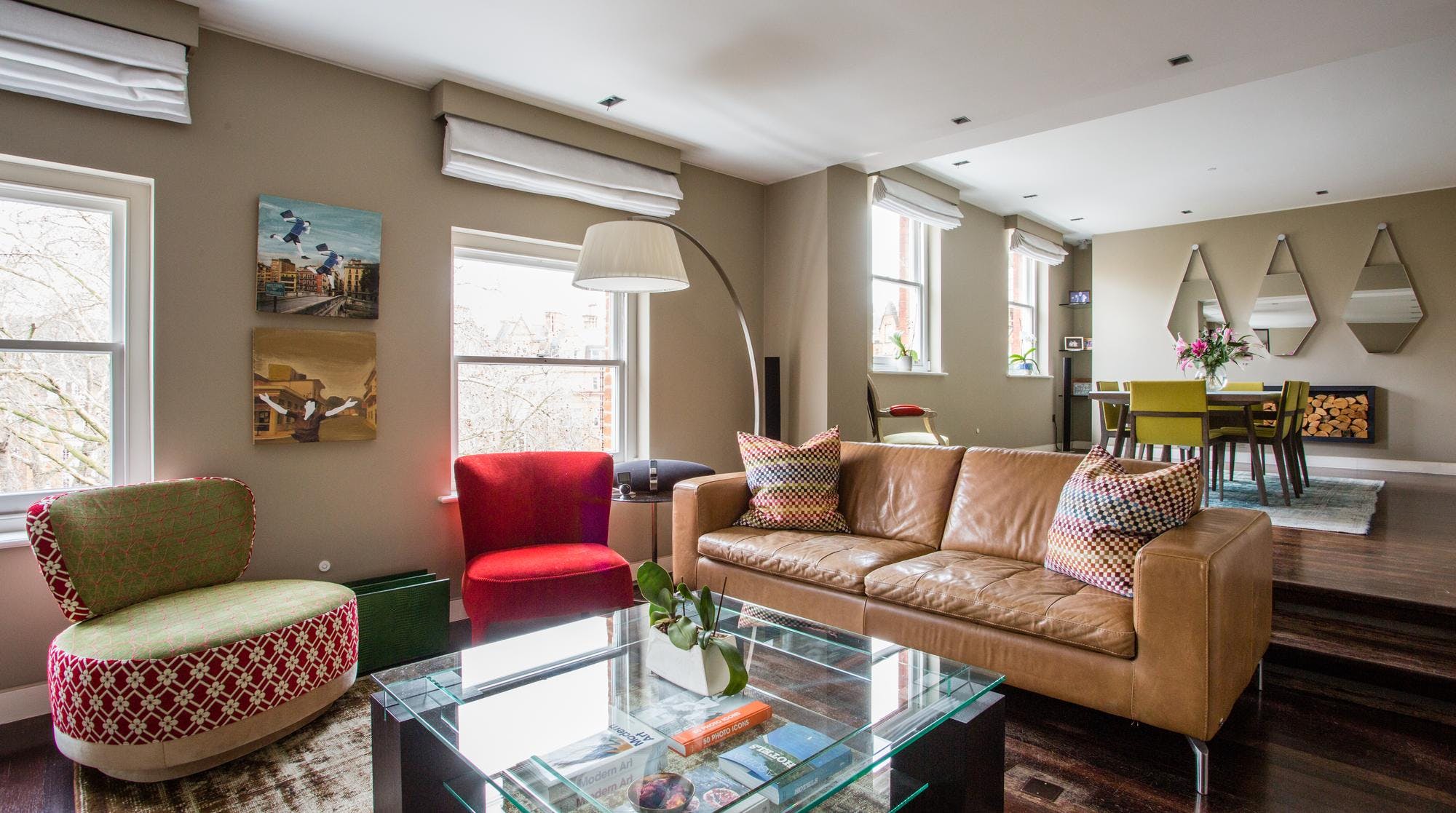 Villa Helm Guntershausen Knightsbridge: Luxury 3-Bedroom Apartment with Fireplace and Roof Terrace, Knightsbridge London