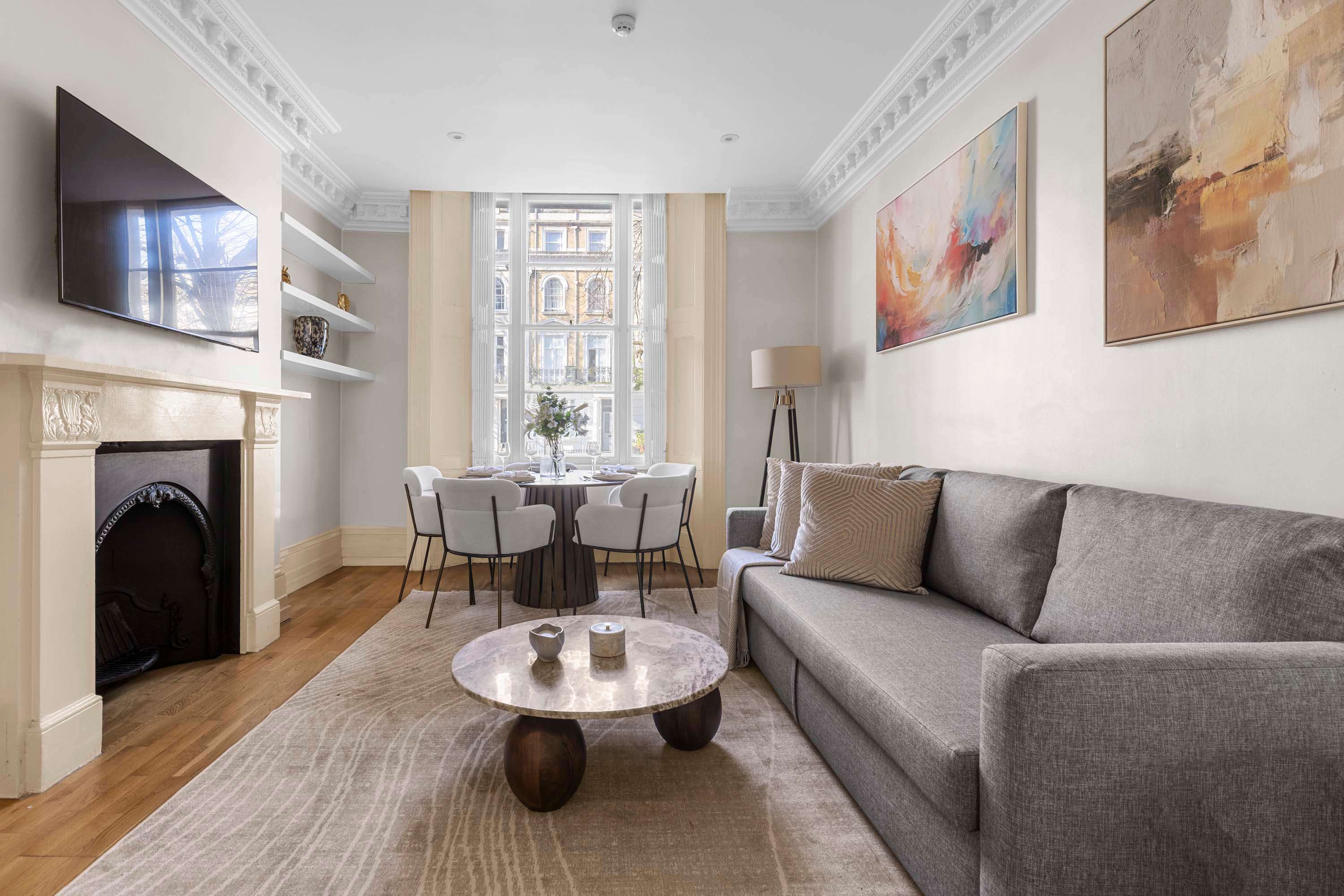 Villa Helm Gunterstone Bayswater: Luxury 3-Bedroom Apartment with Spa and Private Parking, Bayswater London