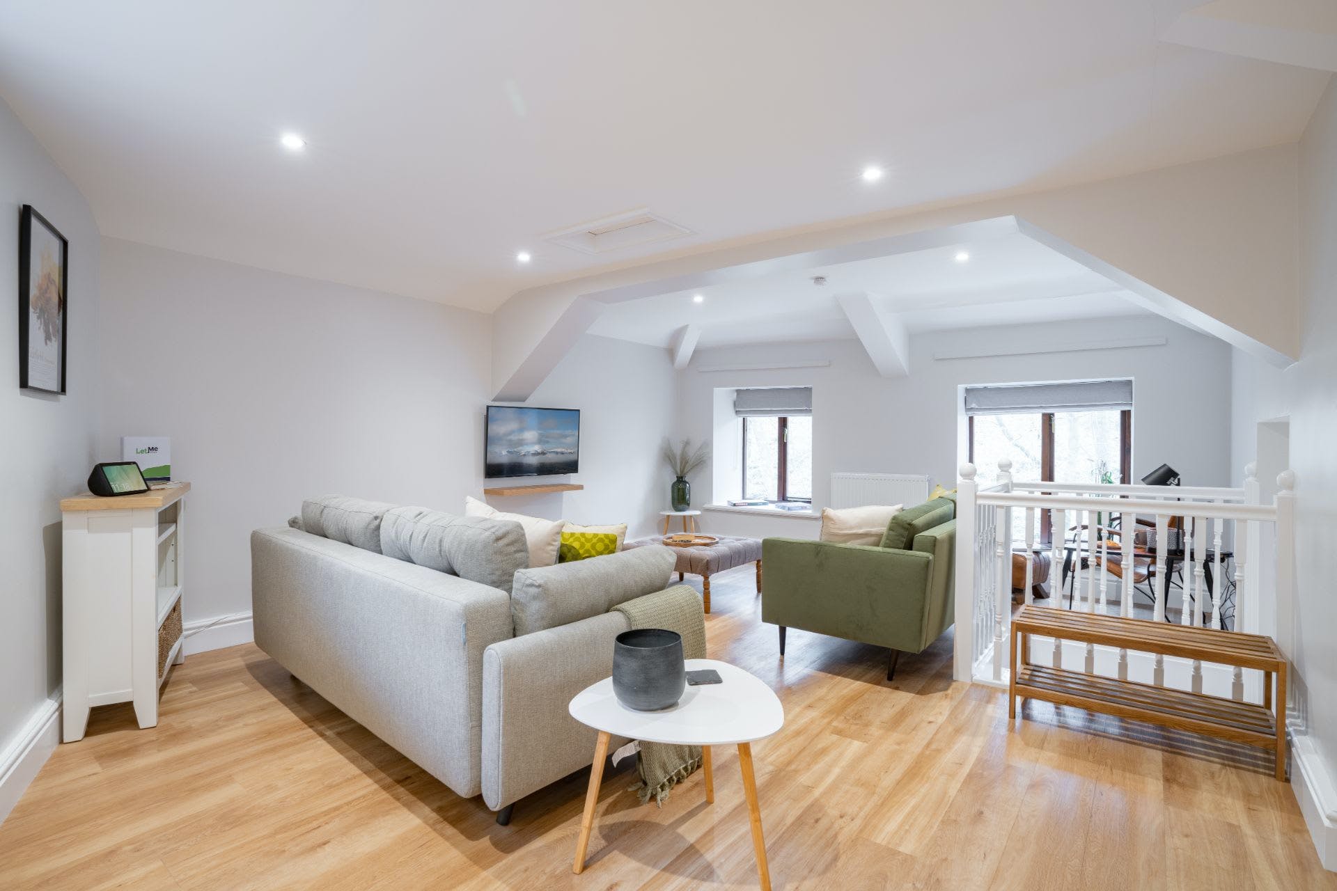Villa Helm Rowan Stockghyll Ambleside: Luxury 1-Bedroom Apartment with Spa and Parking near Stockghyll Gorge, Lake District