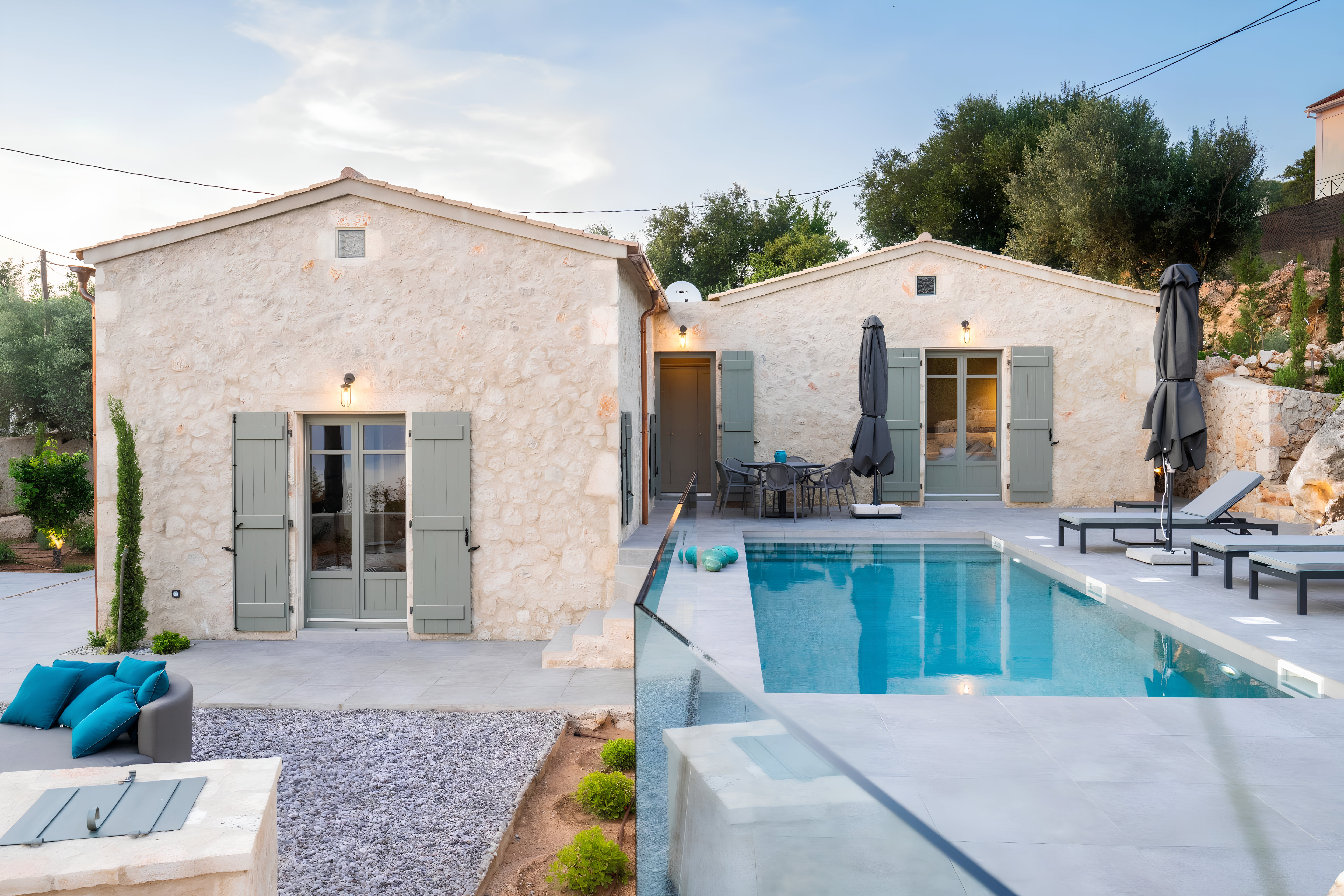 Villa Kokkinos Agia Efimia Pylaros: Luxury 2-Bedroom Villa with Private Pool and Sea Views, Pylaros, Kefallonia