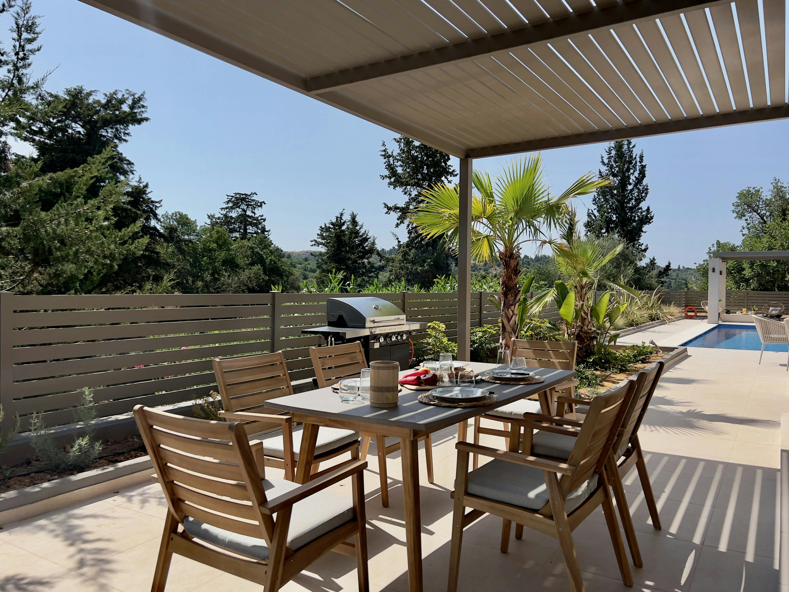 Villa Kokkinos Lofos Gavalohori: Luxury 3-Bedroom Villa with Private Pool and Sea Views, Kokkino Chorio