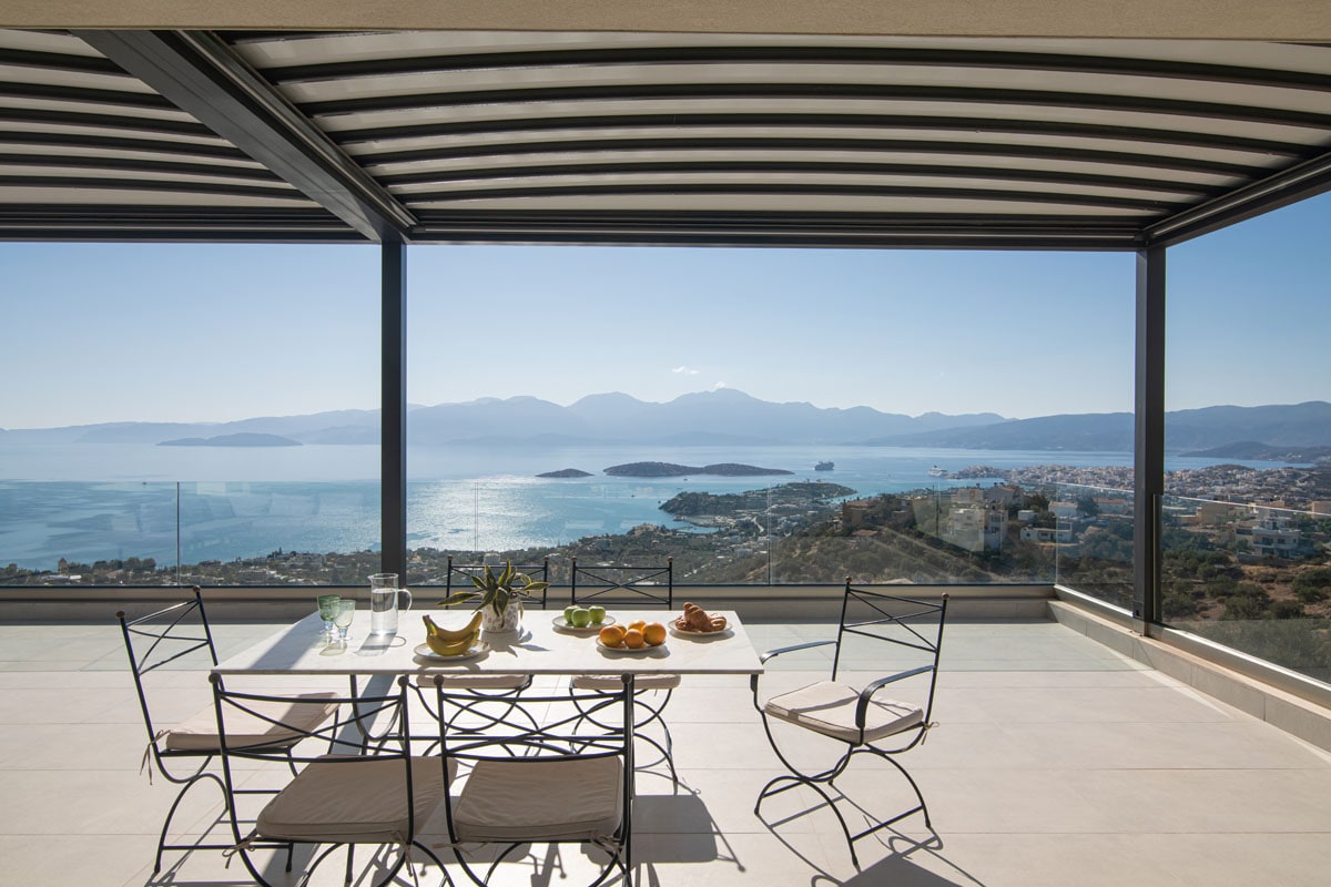 Villa Kokkinos Lofos Plaka Agios Nikolaos: Luxury 3-Bedroom Villa with Infinity Pool and Sea Views, Agios Nikolaos