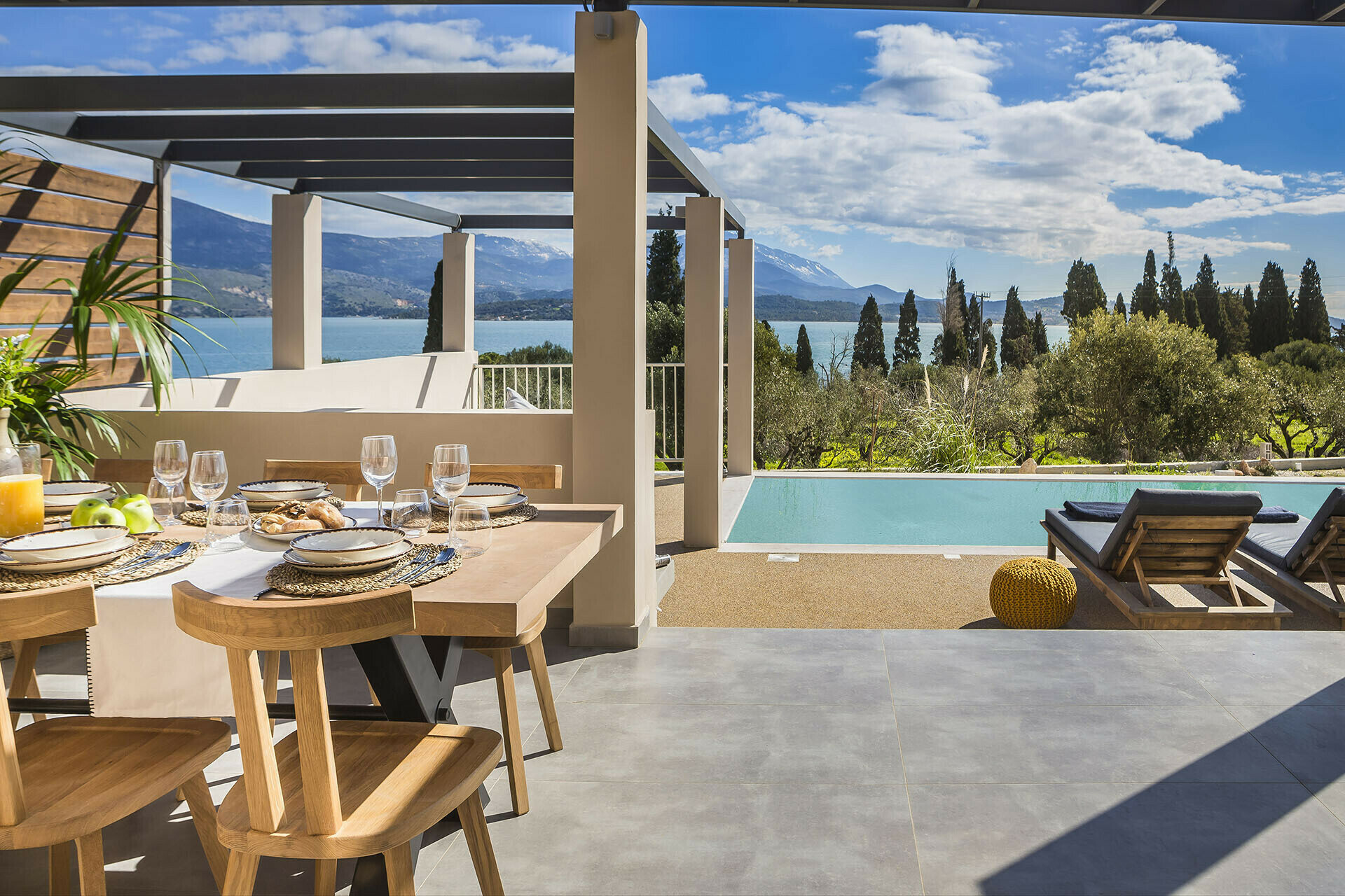 Villa Kyanos Agia Efthymia Kefalonia: Luxury 4-Bedroom Villa with Private Pool and Sea Views, Kefalonia