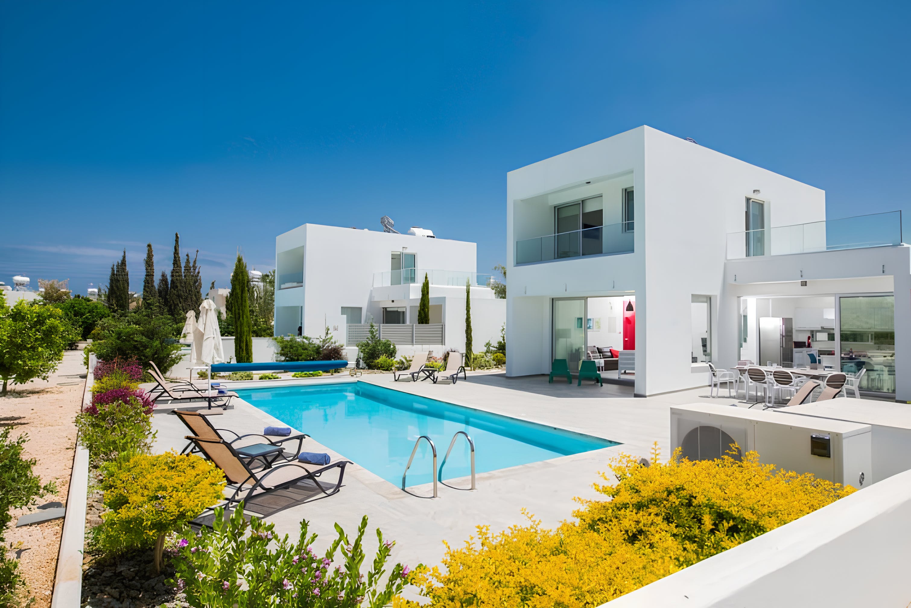 Villa Kyanos Agia Napa Protaras: Luxury 5-Bedroom Villa with Private Pool and Sea Views, Protaras Cyprus