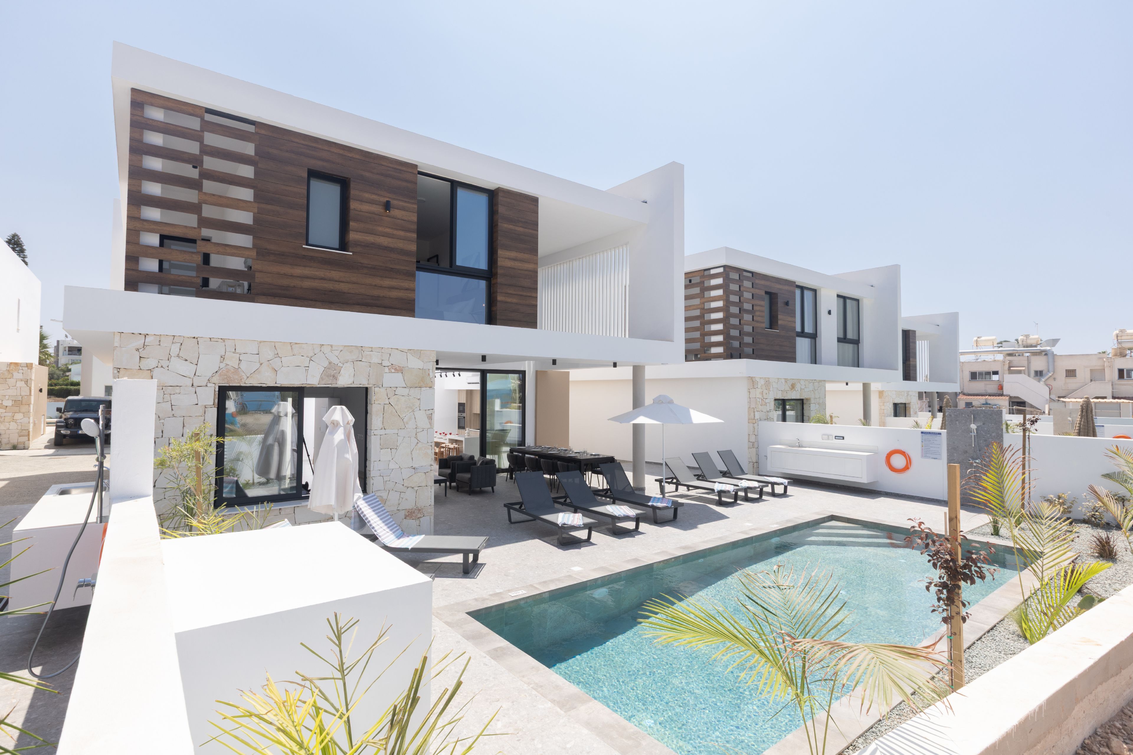 Villa Kyanos Agios Mamas Ayia Napa: Luxury 4-Bedroom Villa with Private Pool and Sea Views, Ayia Napa