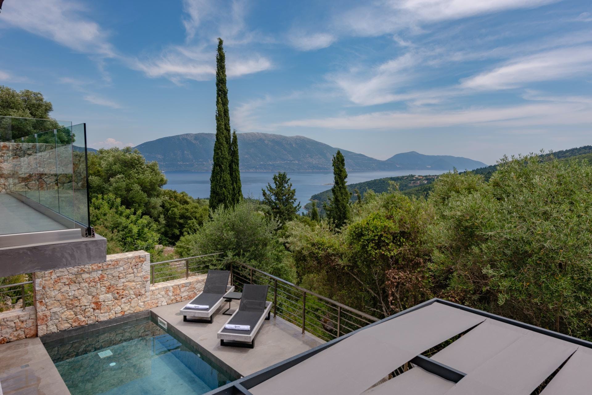 Villa Kyanos Akti Fiscardo: Luxury 2-Bedroom Villa with Private Pool and Sea Views, Kefallonia