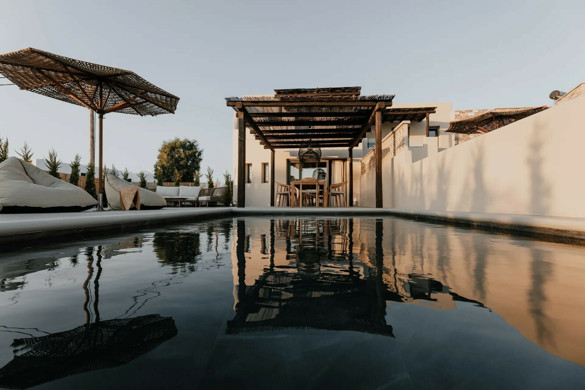 Villa Kyanos Akti Plaka: Luxury 3-Bedroom Villa with Private Pool and Sea Views, Naxos