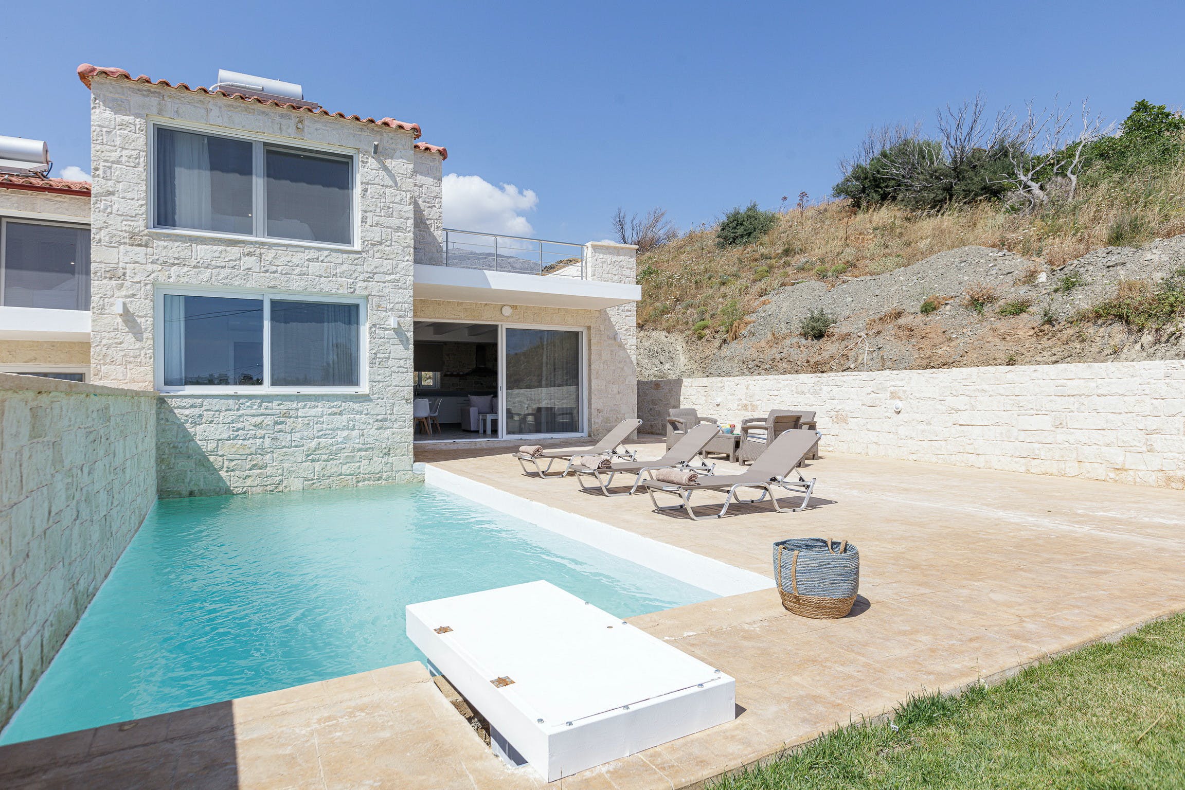 Villa Kyanos Akti Plakias: Luxury 2-Bedroom Villa with Private Pool and Sea Views, Plakias