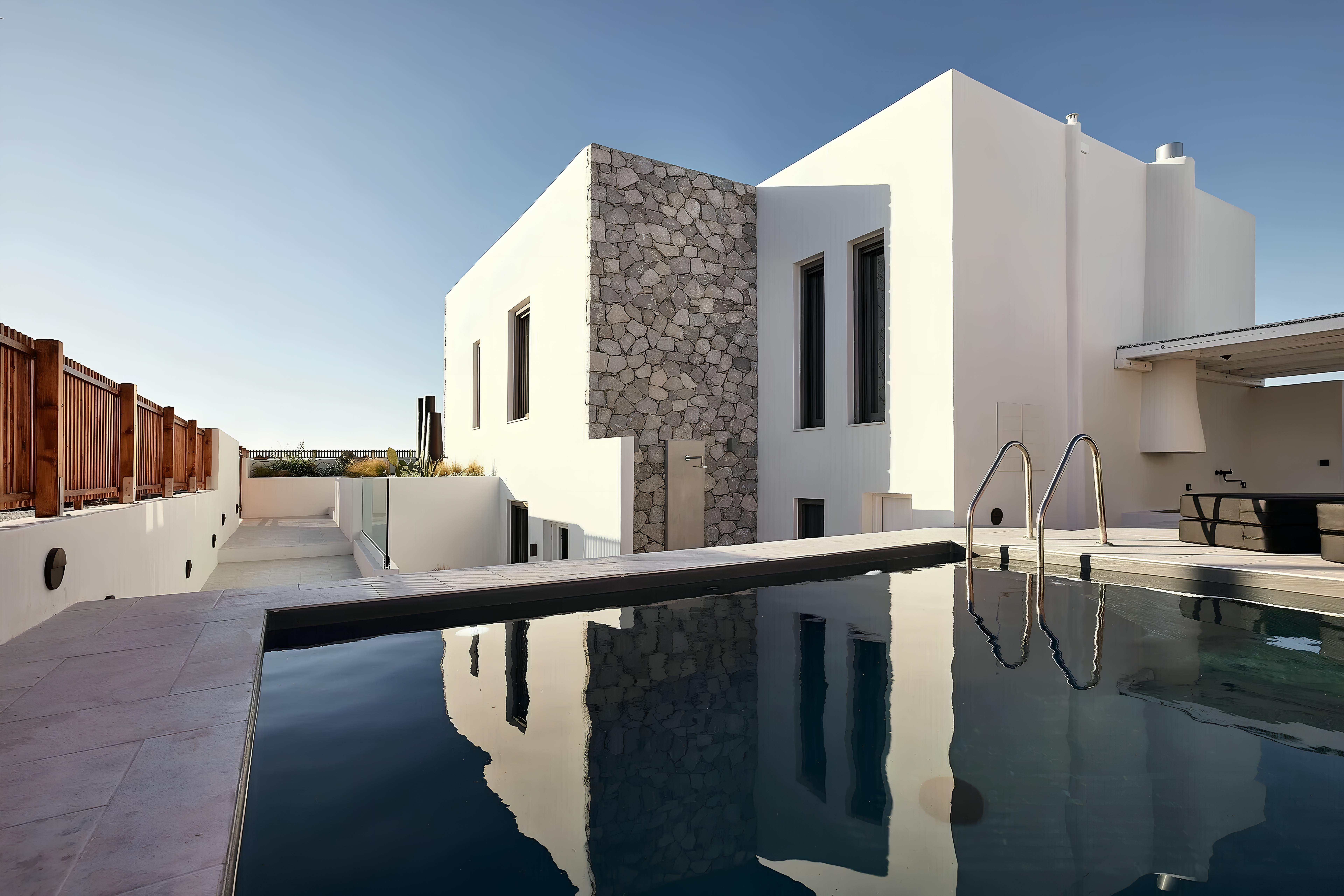 Villa Kyanos Akti Pollonia: Luxury 3-Bedroom Villa with Private Pool and Seaview, Milos Greece