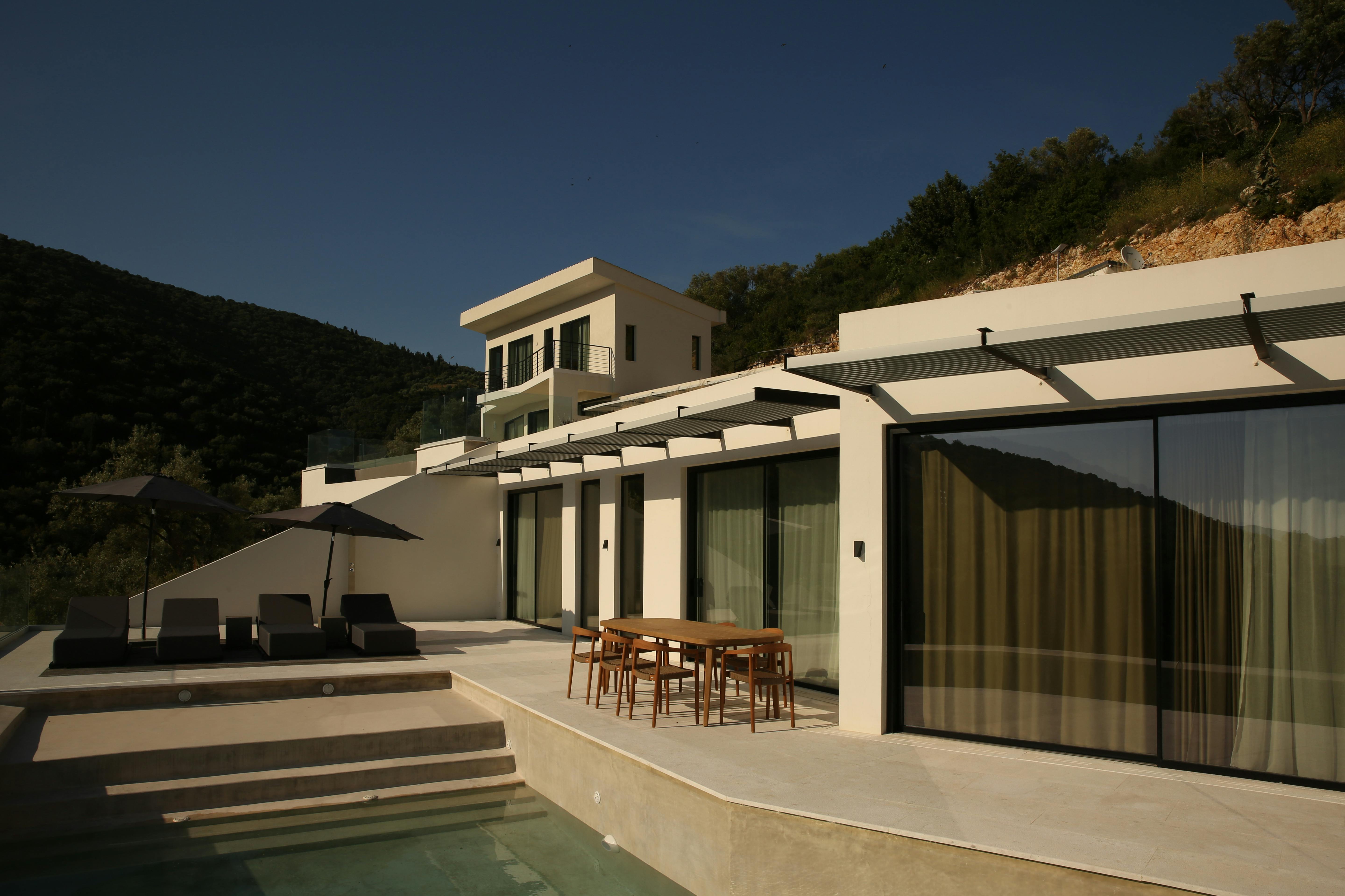 Villa Kyanos Exandra Lefkada: Luxury 2-Bedroom Villa with Private Pool and Sea Views, Lefkada