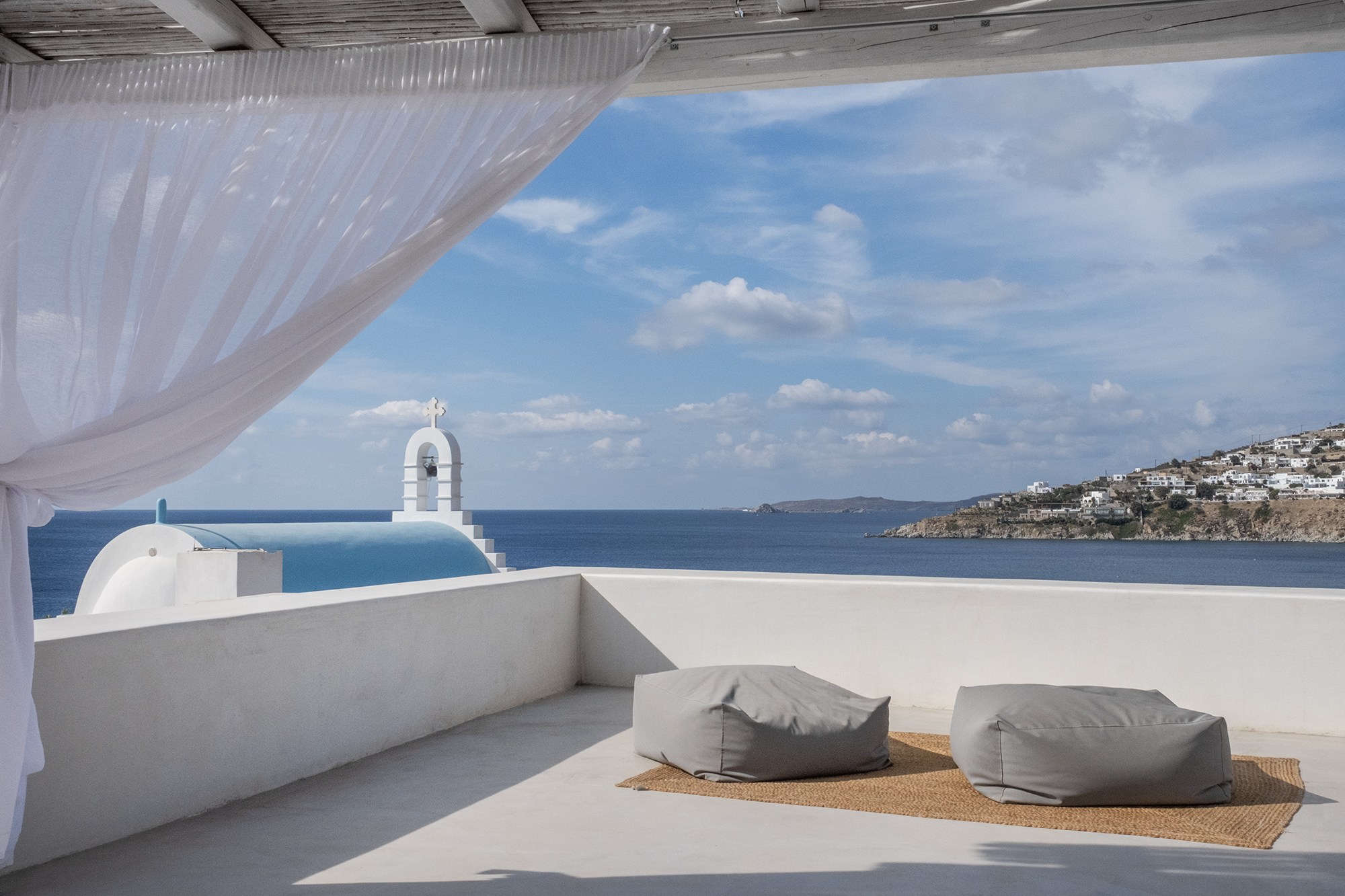 Villa Kyanos Exandra Mykonos: Luxury 1-Bedroom Villa with Seaview and Spa, Platis Gialos Mykonos