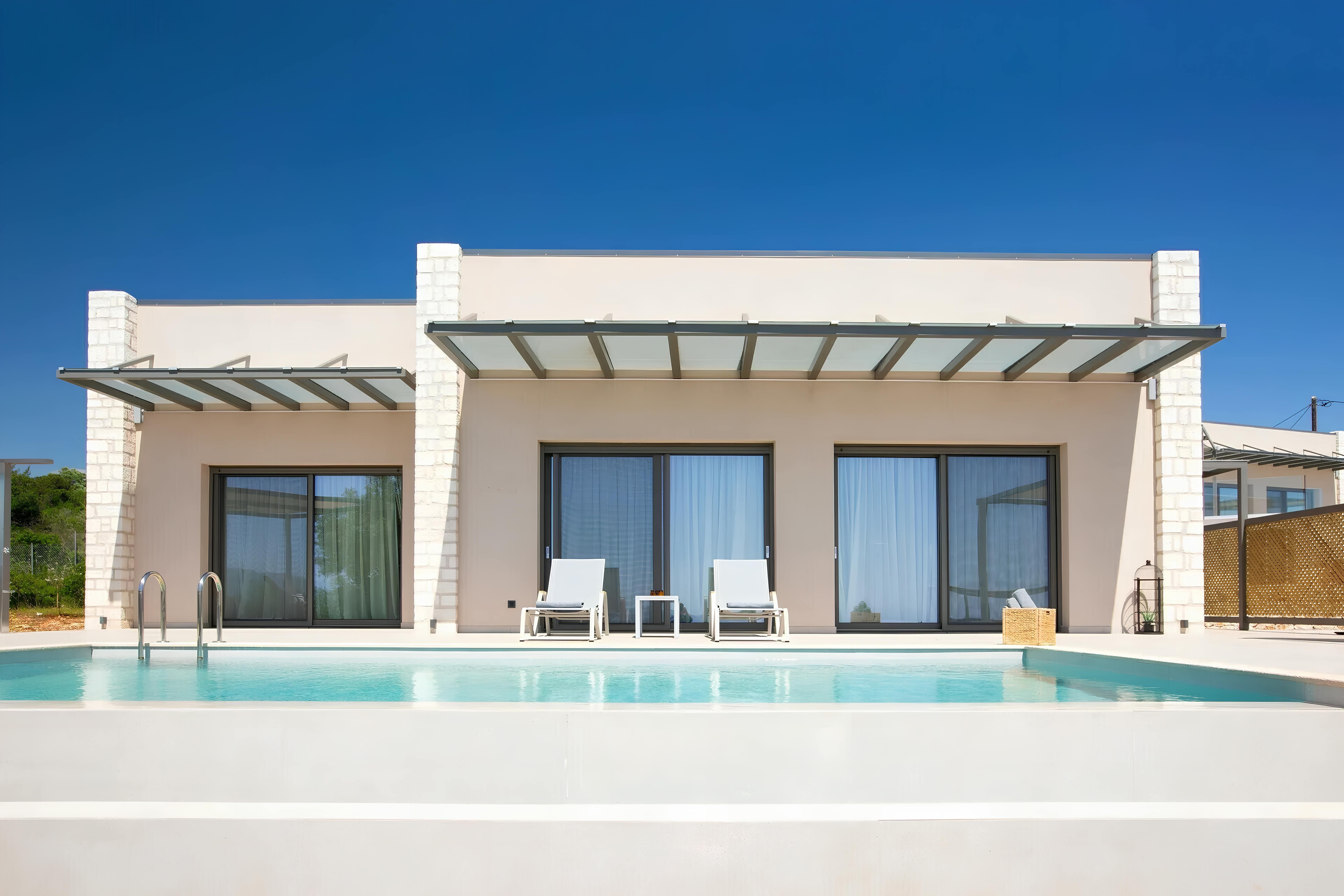 Villa Kyanos Exanthia Lefkada: Luxury 1-Bedroom Villa with Private Pool and Sea Views, Lefkada