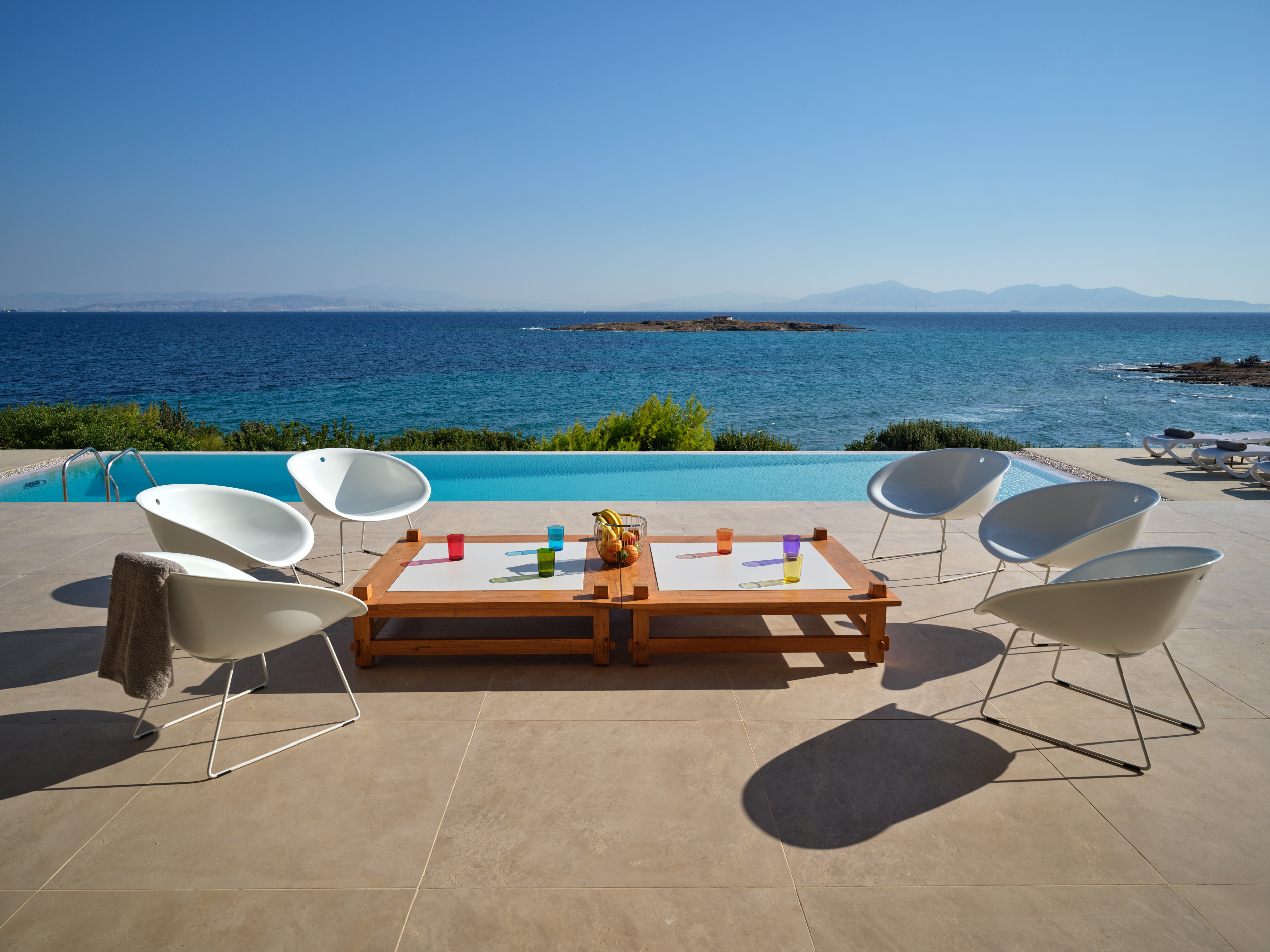 Villa Kyanos Exedra Vathi: Luxury 5-Bedroom Villa with Infinity Pool and Sea Views, Regional Unit of Islands