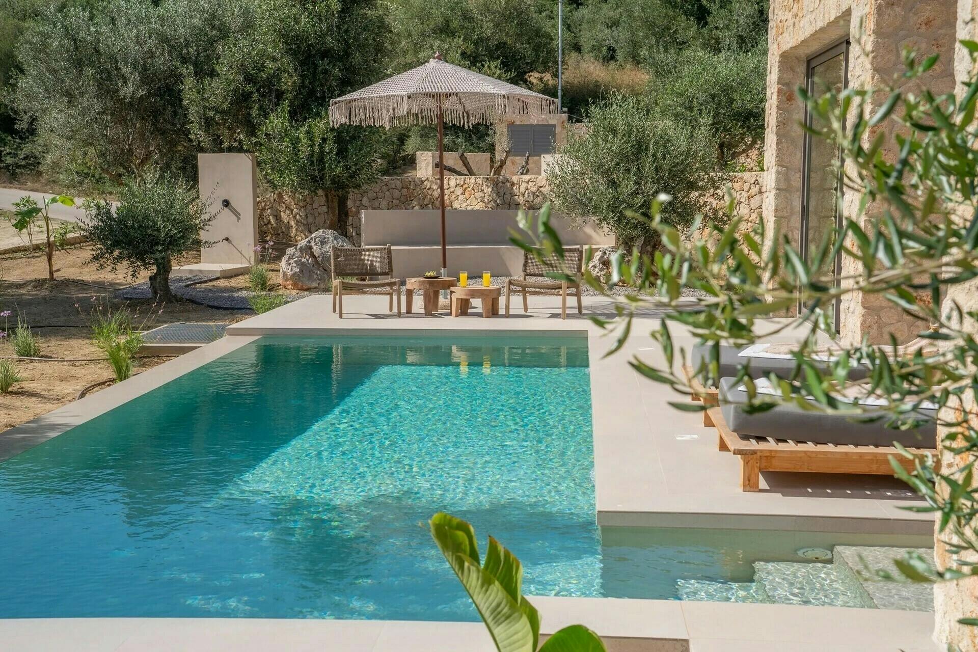 Villa Kyanos Lofos Drapano Argostoli: Luxury 1-Bedroom Villa with Private Pool and Sea Views, Argostoli, Kefallonia