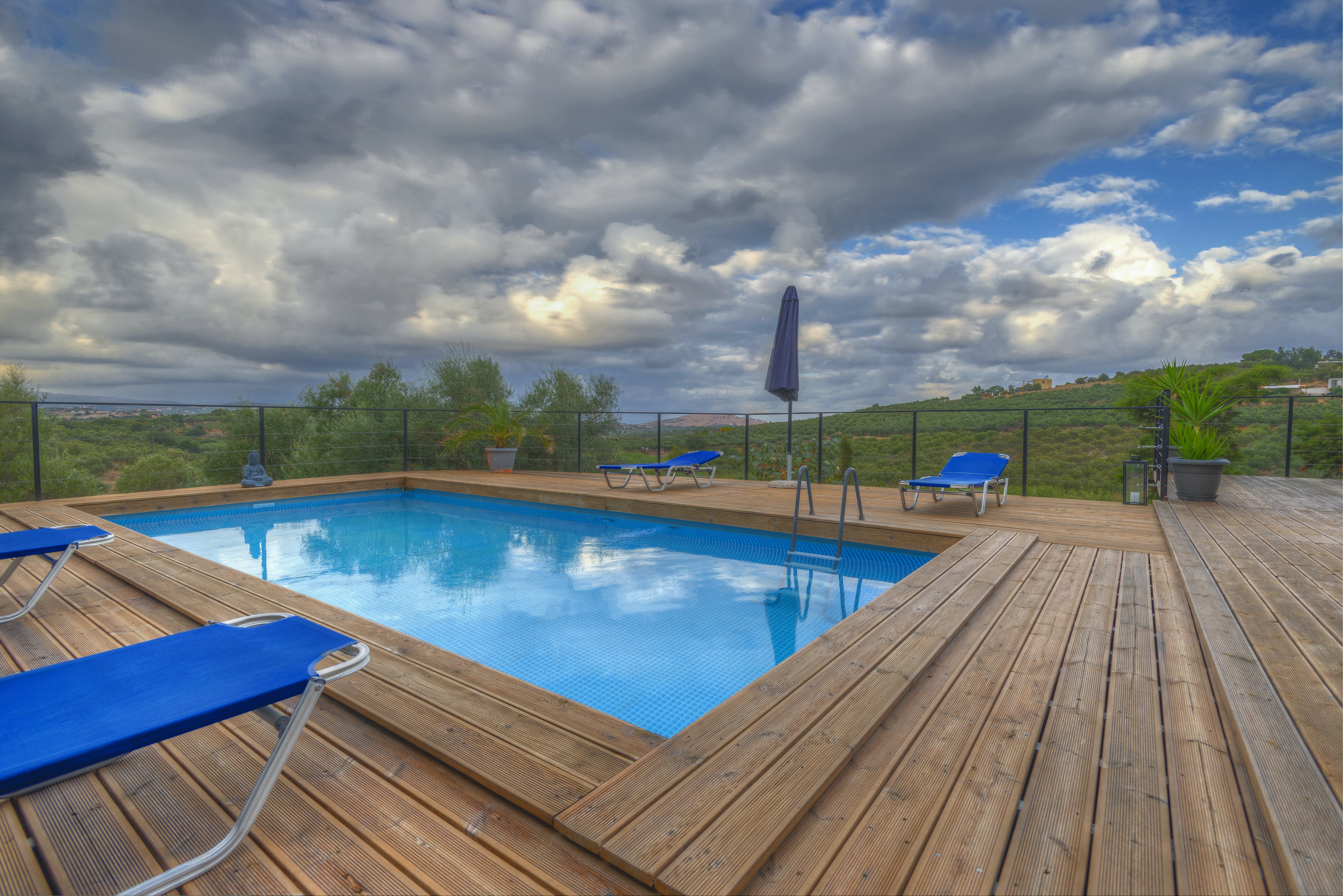 Villa Kyanos Lofos Vori: Luxury 2-Bedroom Villa with Private Pool and Sea Views, Vori Crete