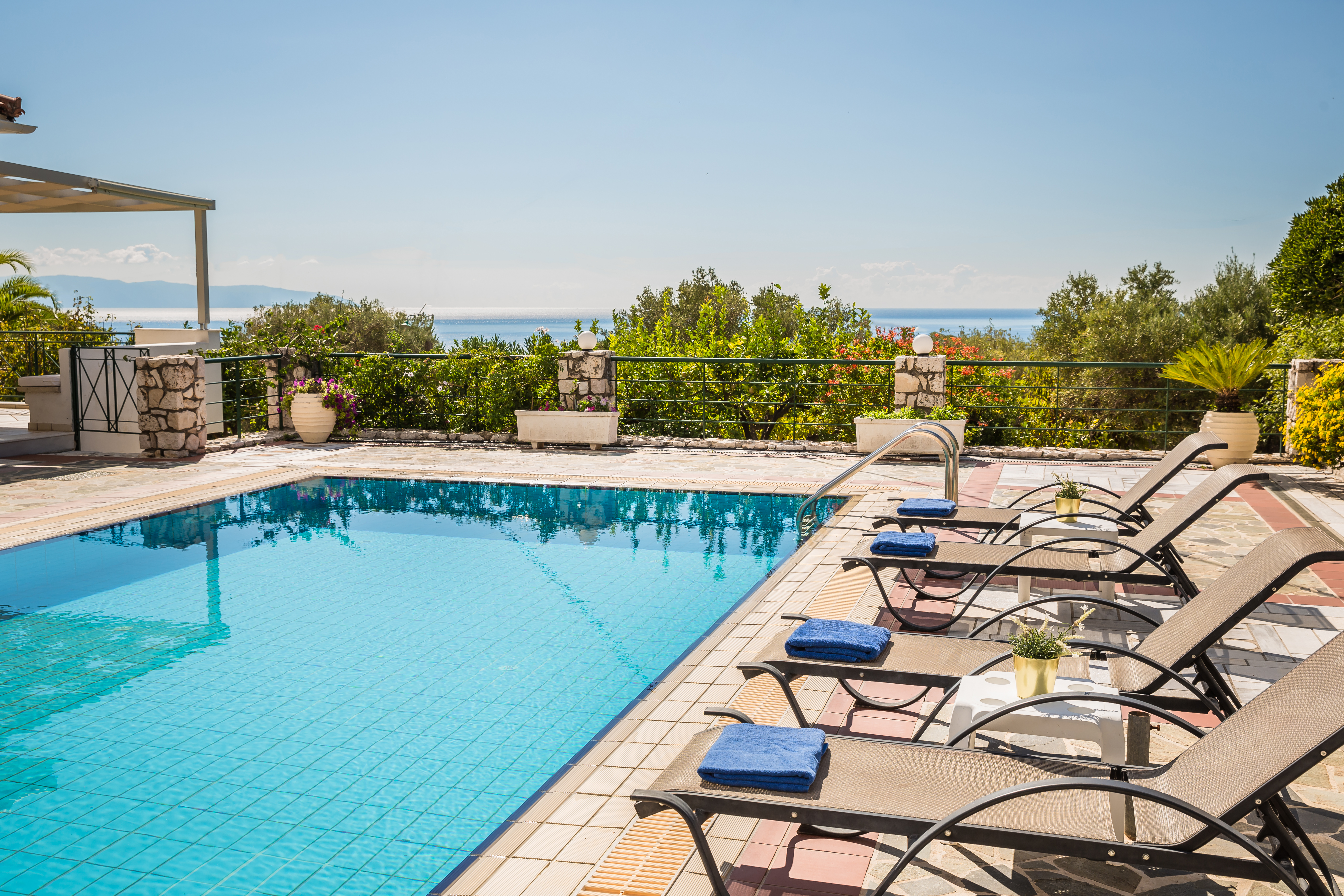 Villa Kyanos Mazarakata Livathos: Luxury 3-Bedroom Villa with Private Pool and Sea Views, Kefallonia