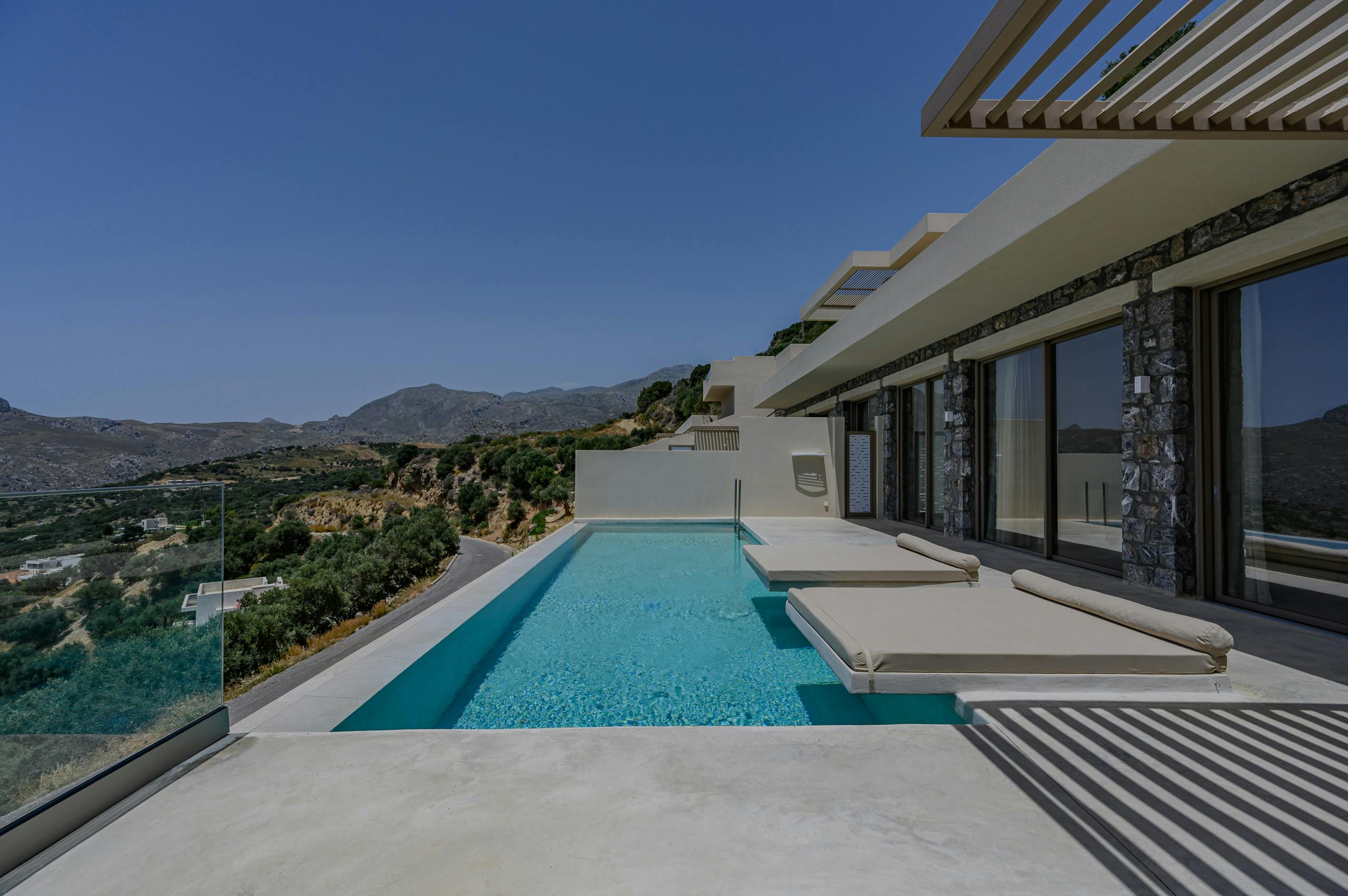 Villa Kyanos Perivolakia Plakias: Luxury 2-Bedroom Villa with Private Pool and Sea Views, Plakias Crete