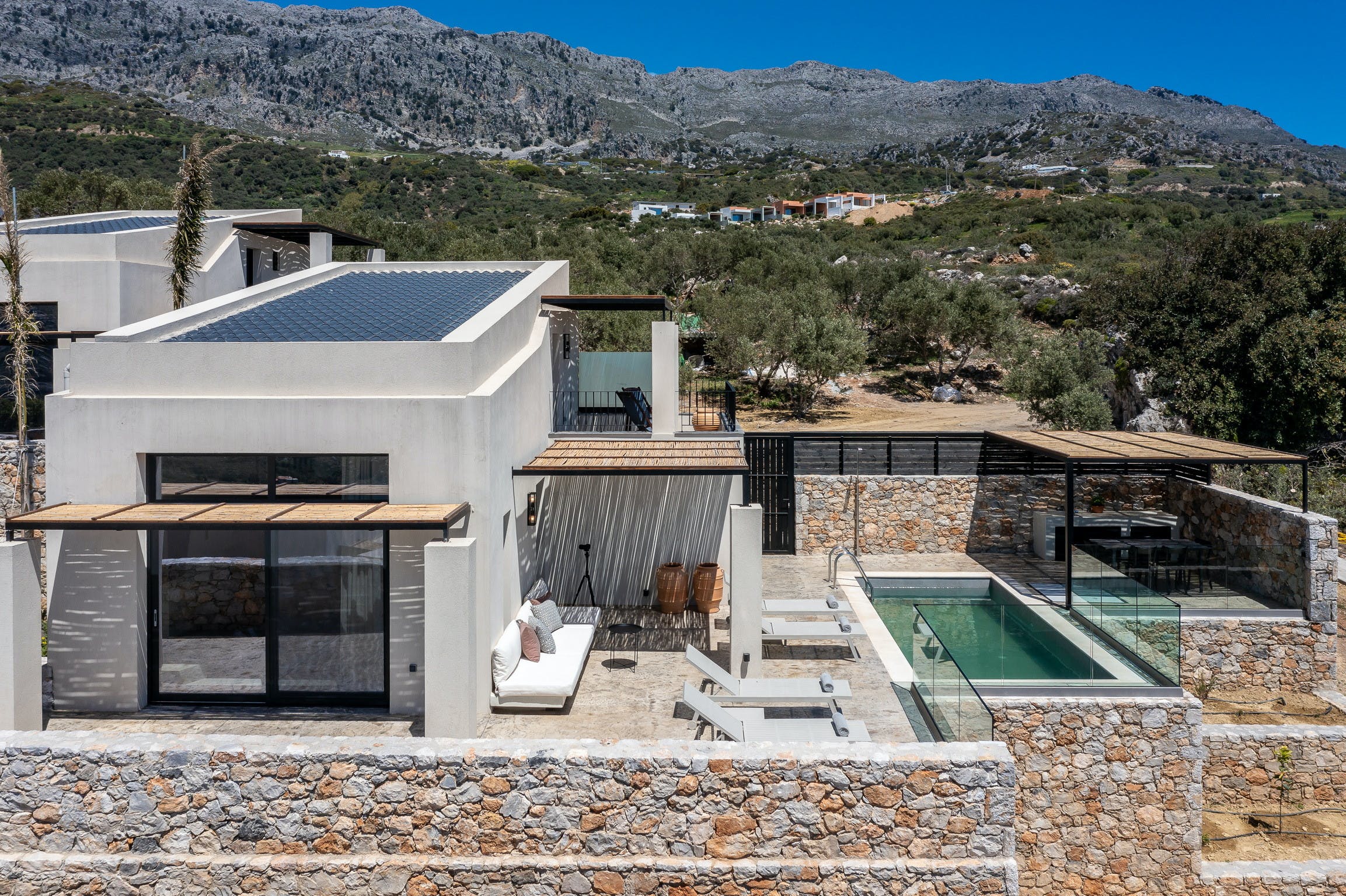 Villa Kyanos Perivolia Plakias: Luxury 2-Bedroom Apartment with Private Pool and Sea Views, Plakias Crete