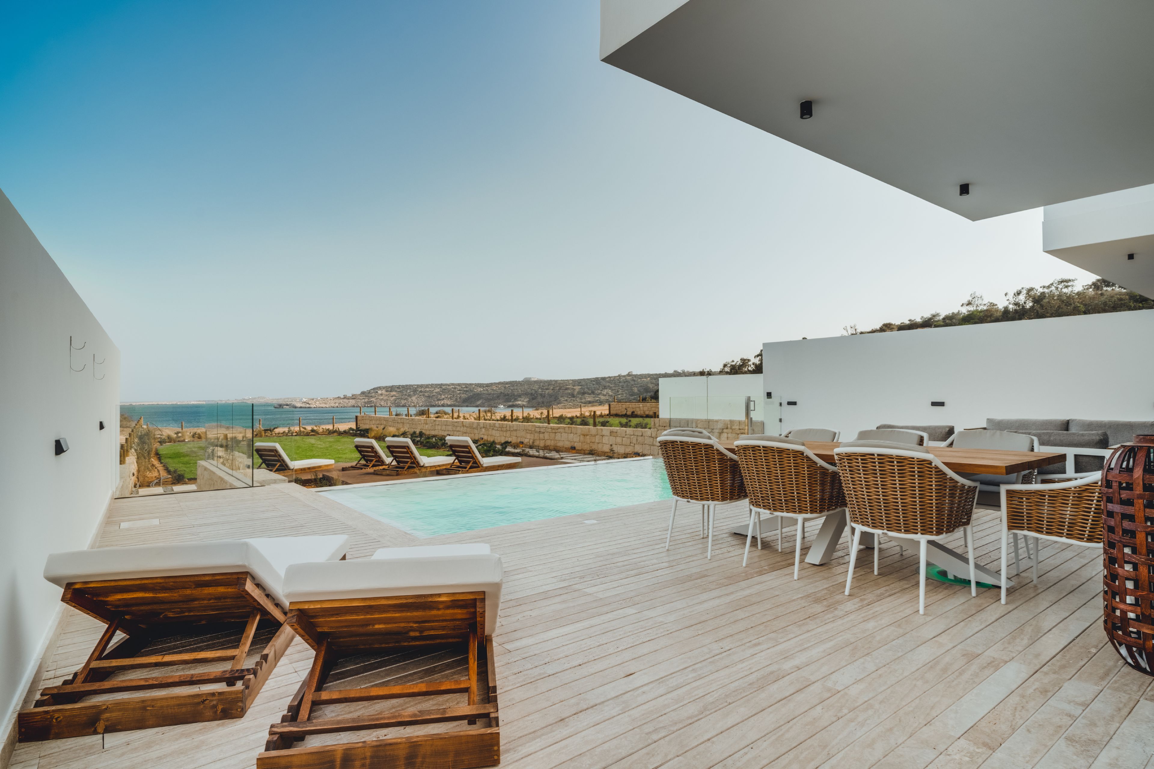 Villa Kyanos Perivolia Protaras: Luxury 6-Bedroom Villa with Private Pool and Sea Views, Protaras Cyprus