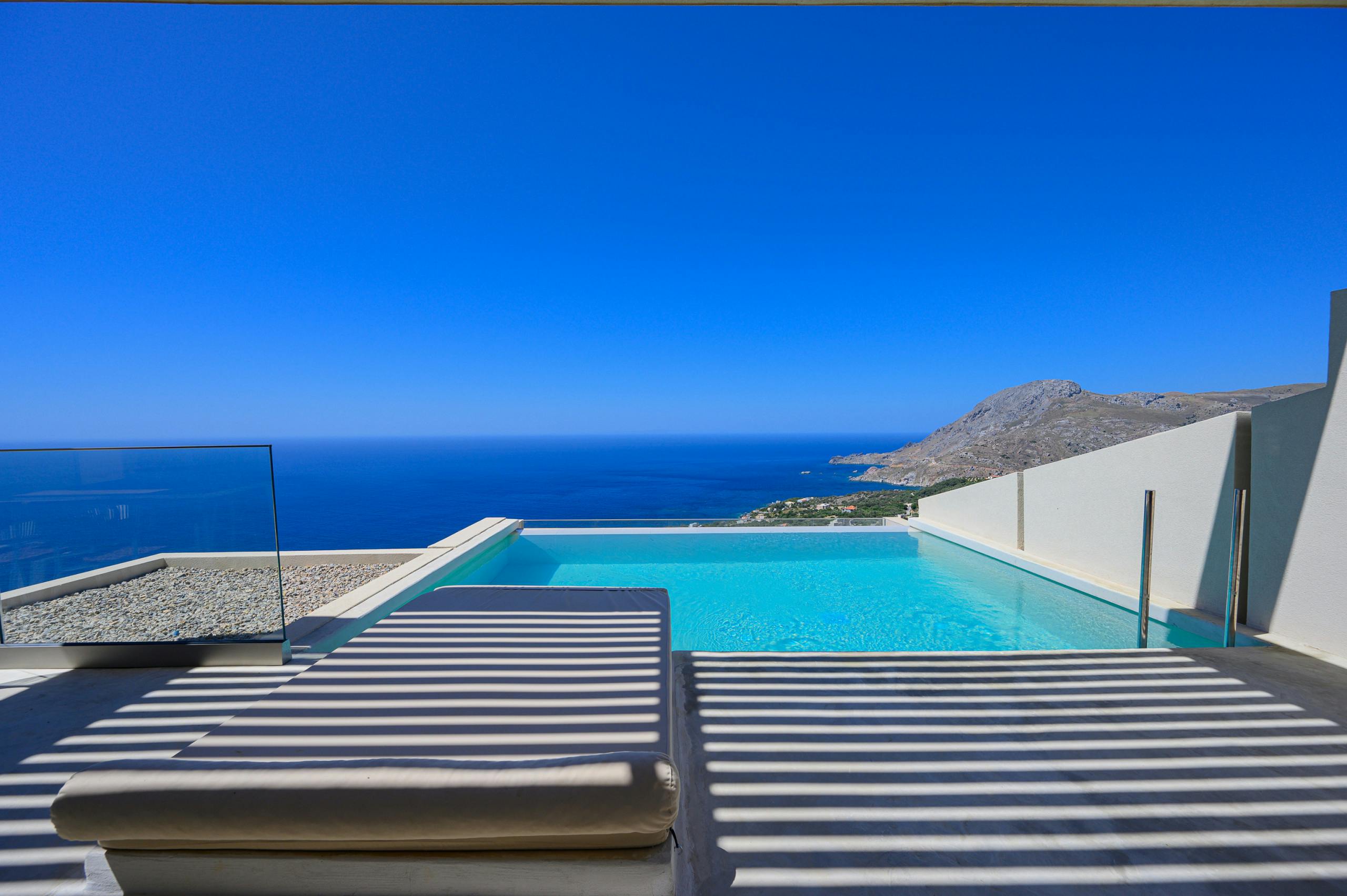 Villa Kyanos Preveli Plakias: Luxury 1-Bedroom Villa with Private Pool and Sea Views, Plakias Crete