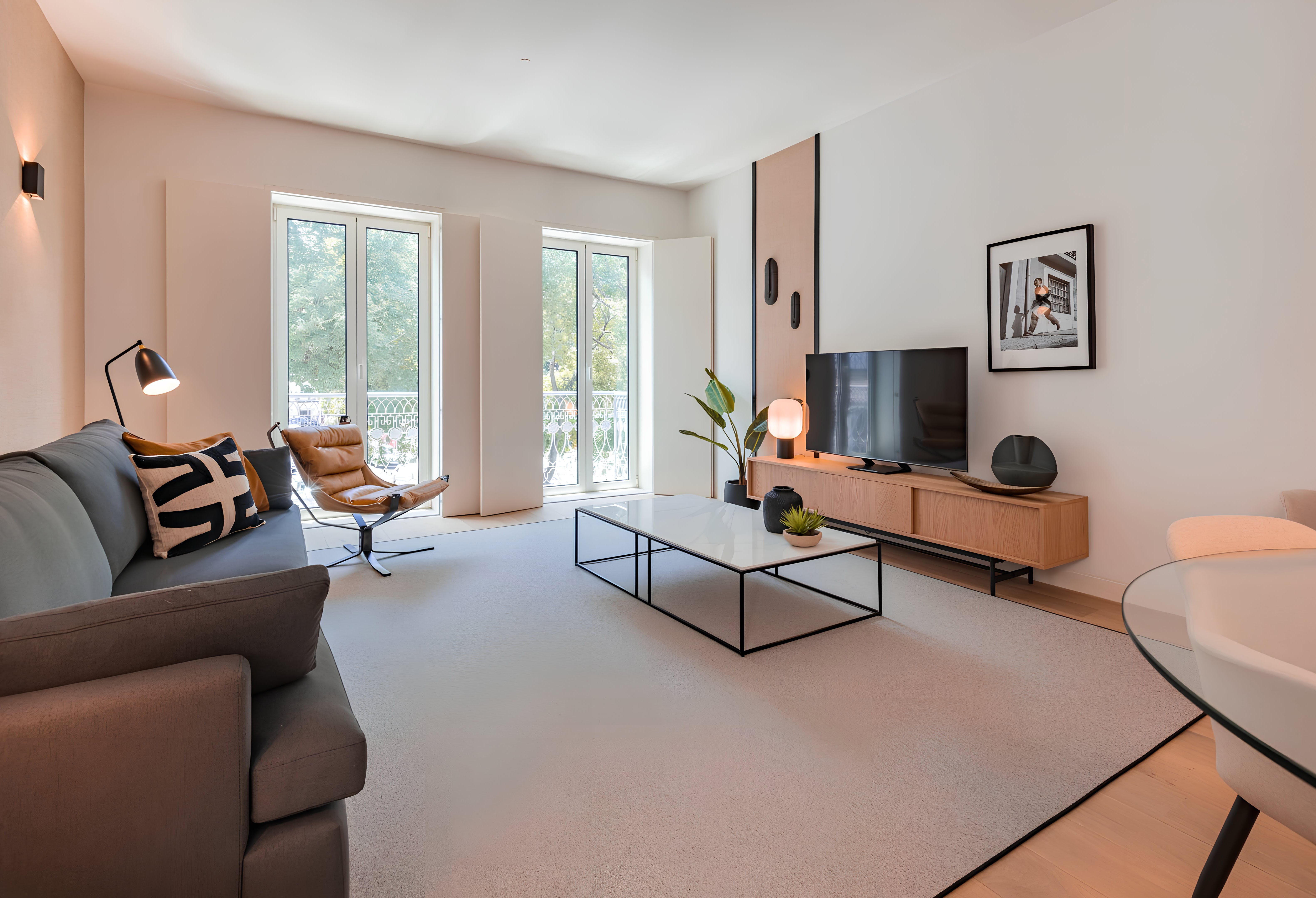 Villa Levante Alegria Principe Lisboa: Luxury 1-Bedroom Apartment with Rooftop Pool, Avenida da Liberdade Lisbon
