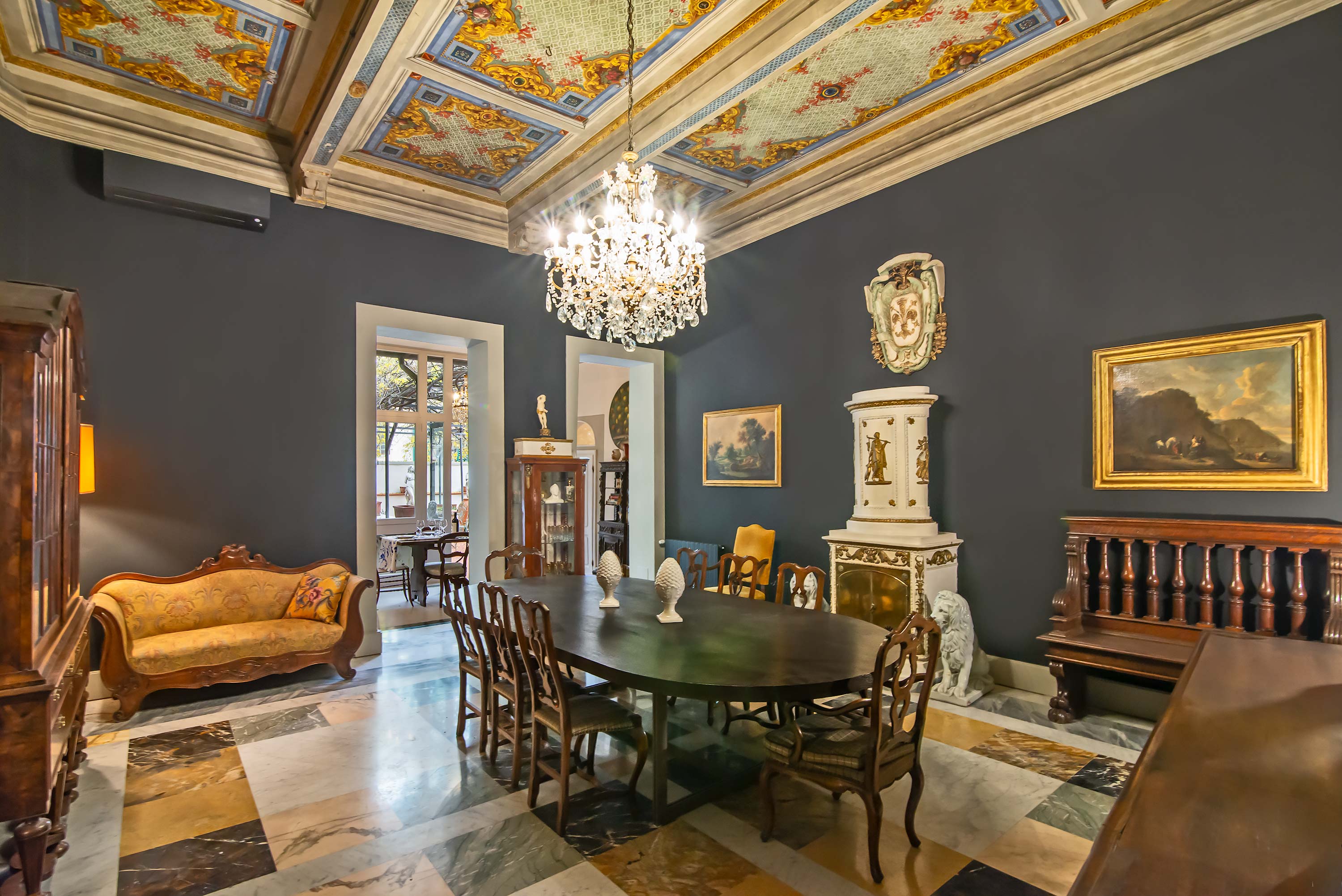 Villa Levante Belmonte Firenze: Luxury 3-Bedroom Villa with Air-Con and Terrace in Santa Croce, Florence