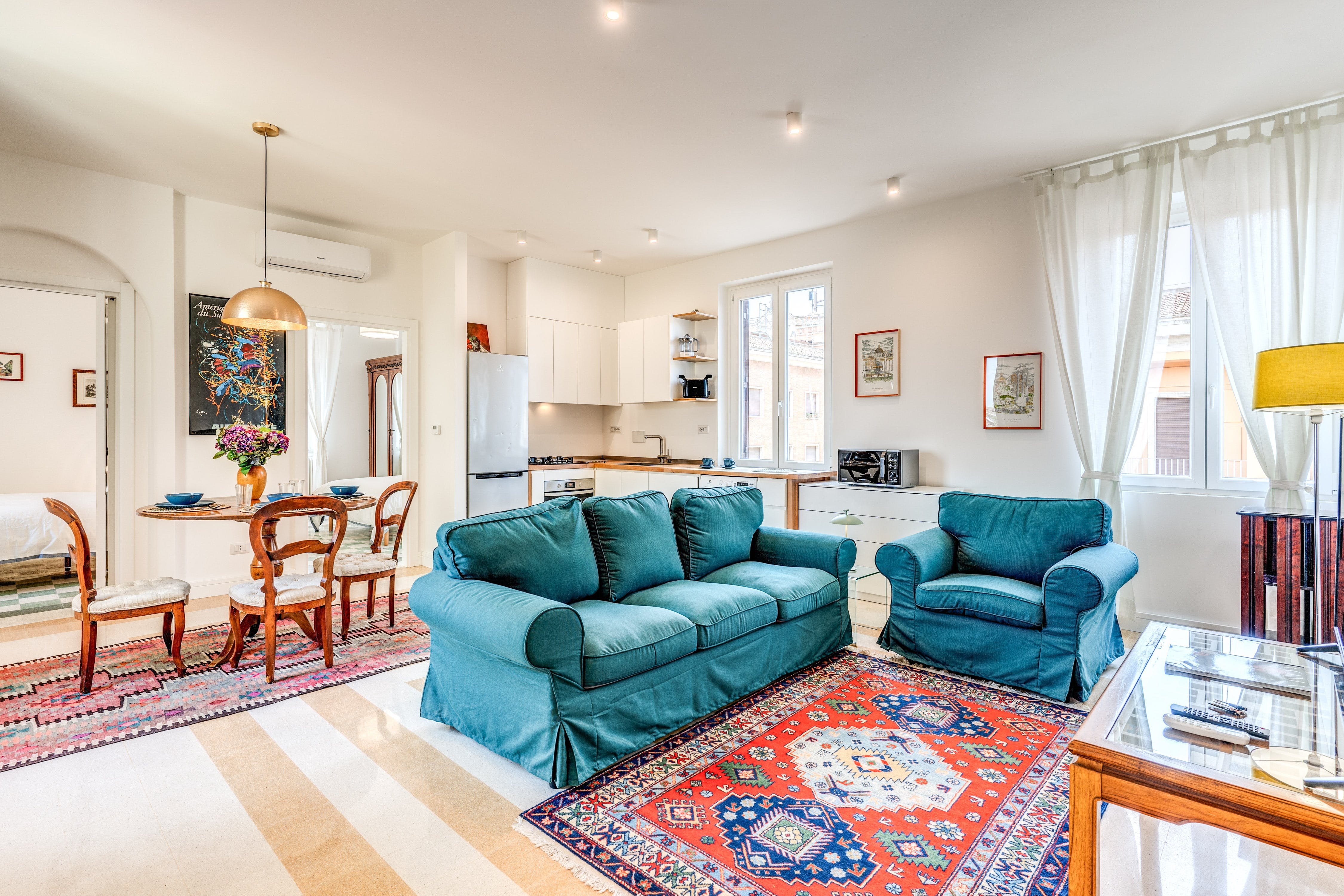 Villa Levante Borgo Sant’Angelo Rome: Luxury 2-Bedroom Apartment with Spa and Air-Con, Vatican Rome