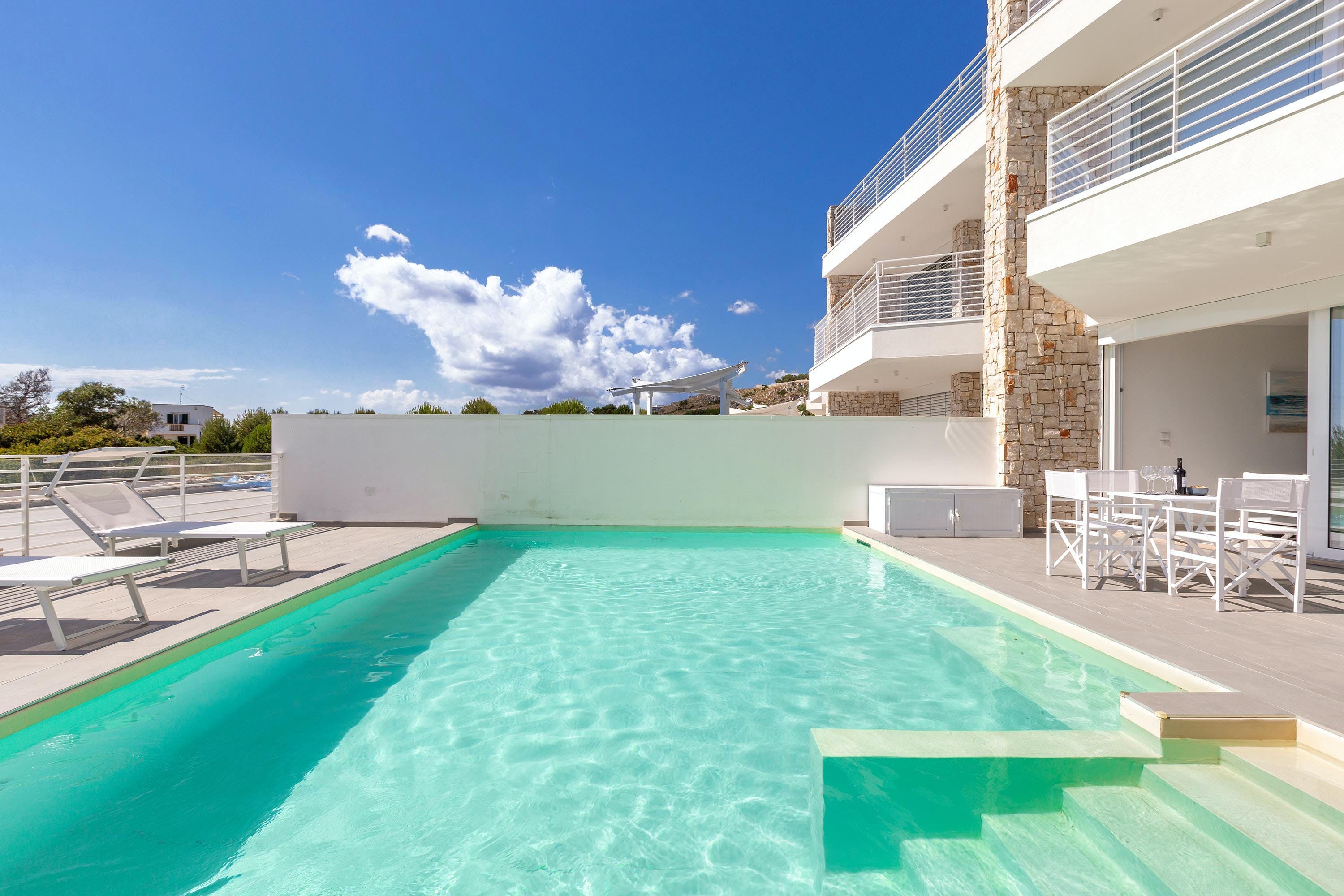 Villa Levante Oleandro Tricase: Luxury 3-Bedroom Villa with Pool and Sea Views, Tricase Apulia