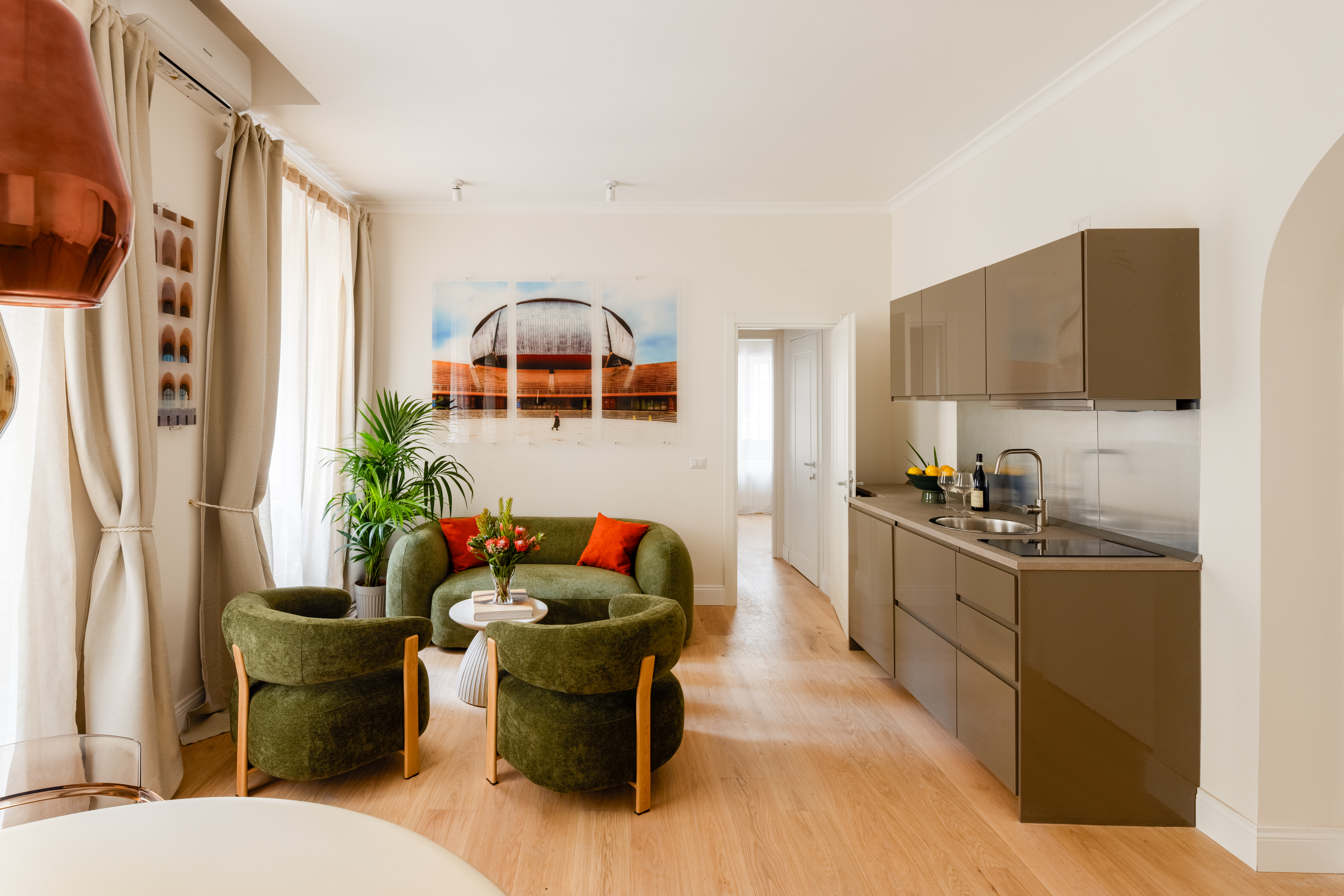 Villa Levante Pinciano Flaminio: Luxury 2-Bedroom Apartment with Air-Con and Private Parking, Flaminio Rome