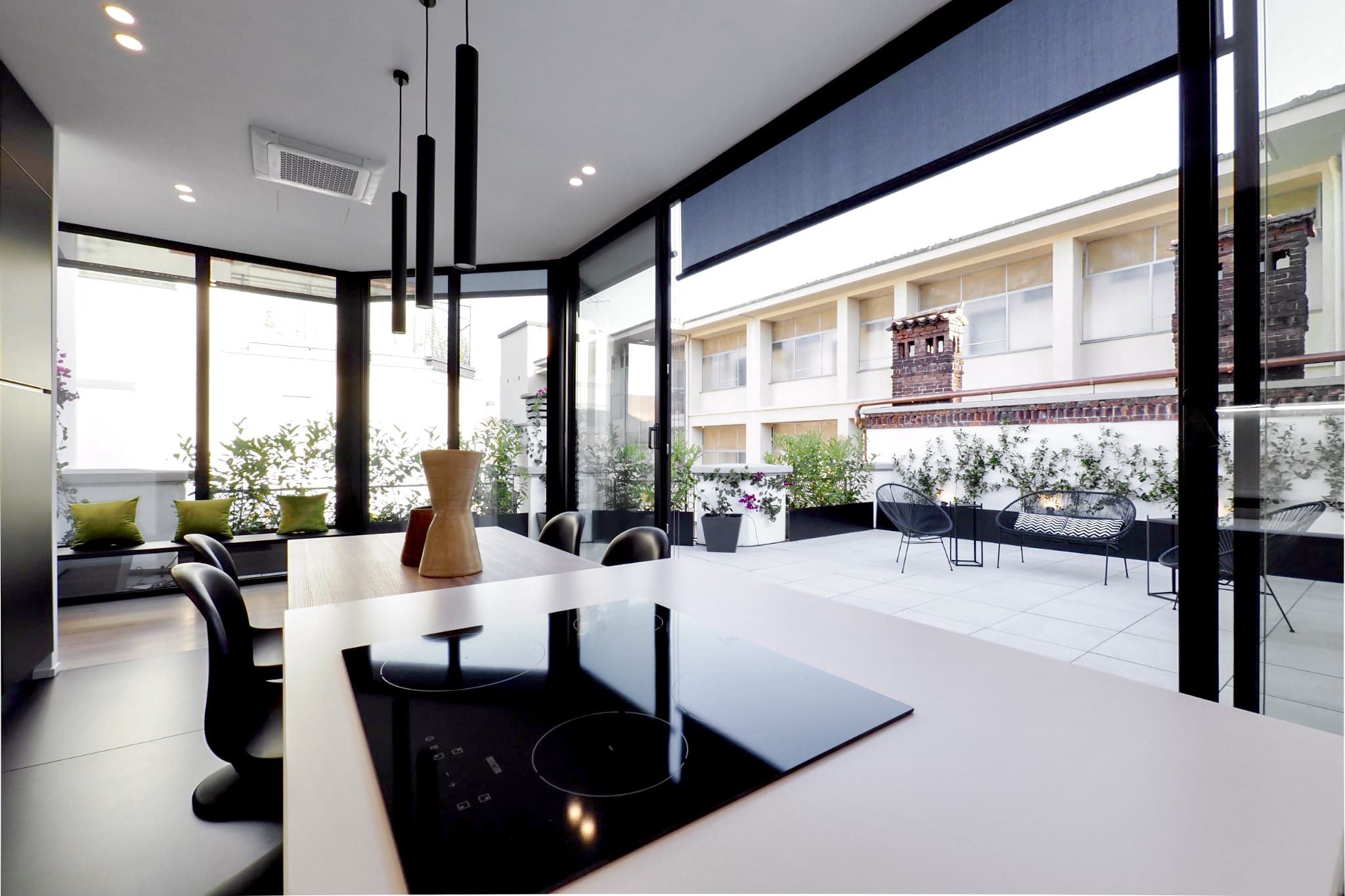 Villa Levante San Martino Magenta: Luxury 1-Bedroom Apartment with Air Conditioning in Magenta, Milan