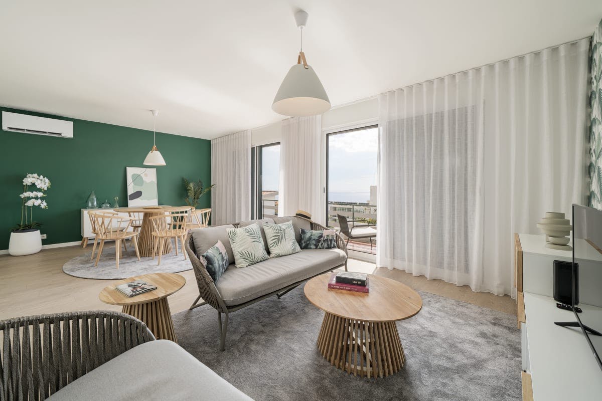 Villa Levante São Roque Funchal: Luxury 3-Bedroom Apartment with Sea Views and Spa, Funchal