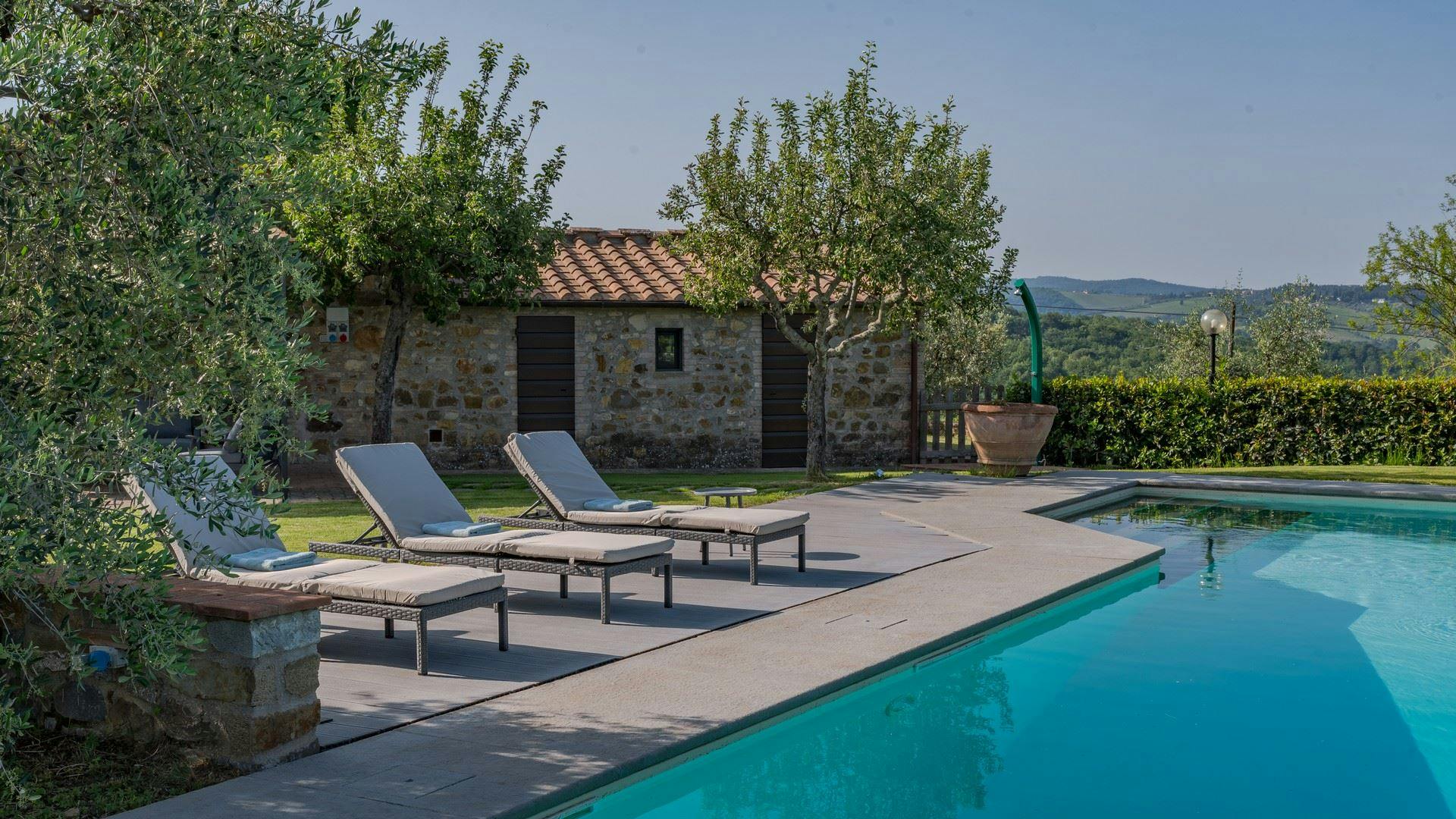 Villa Levante Vignavecchia Greve: Luxury 1-Bedroom Villa with Private Pool and Air-Con, Chianti Tuscany