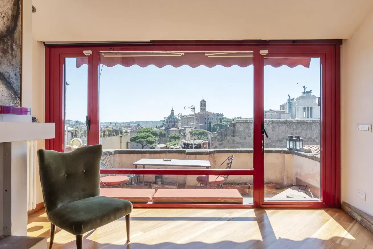 Villa Libeccio Celio Monti Roma: Luxury 1-Bedroom Apartment with Air-Con and Private Parking, Monti Rome