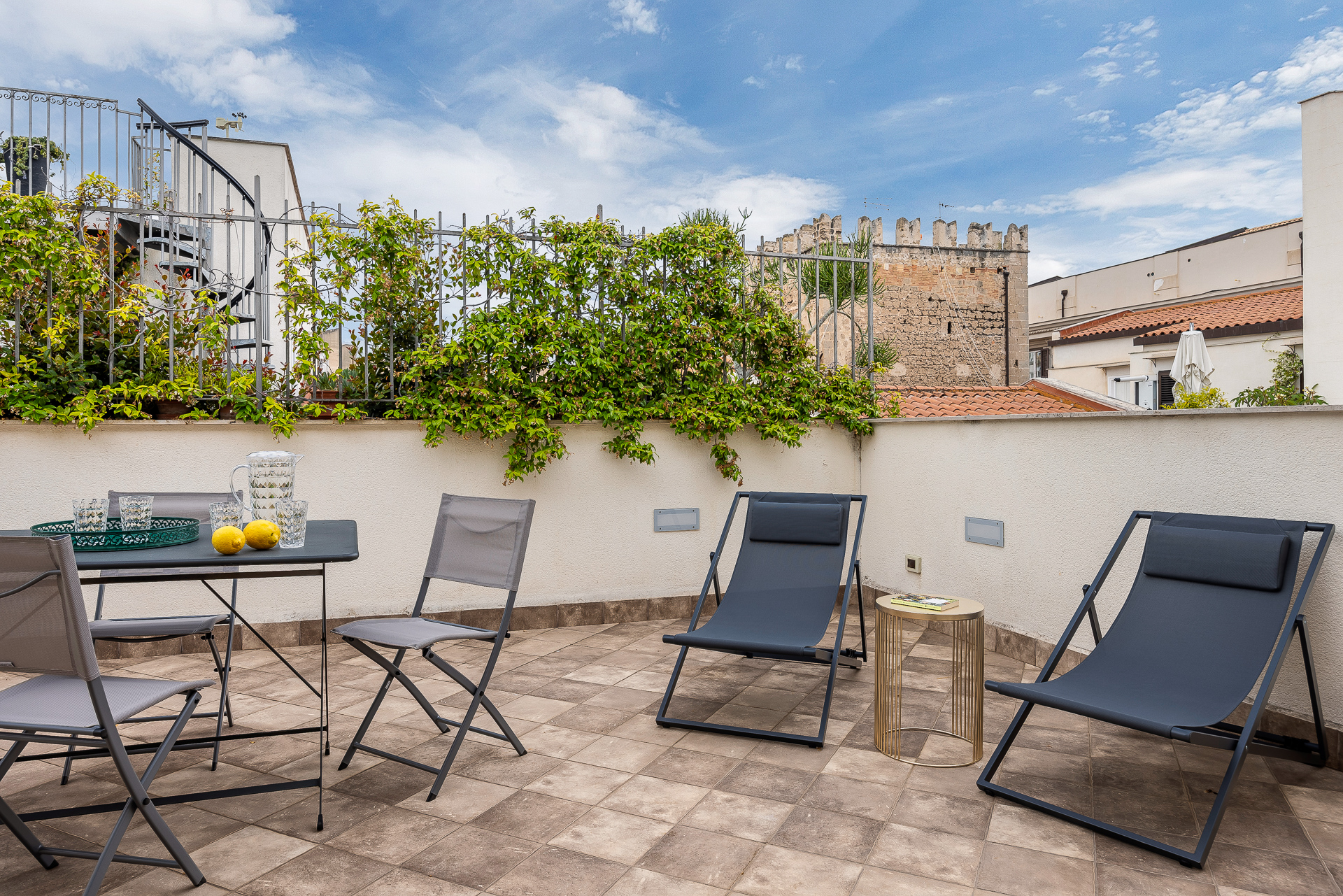 Villa Libeccio Corleone Palermo: Luxury 2-Bedroom Apartment with Private Terrace and Family-Friendly Features, Palermo