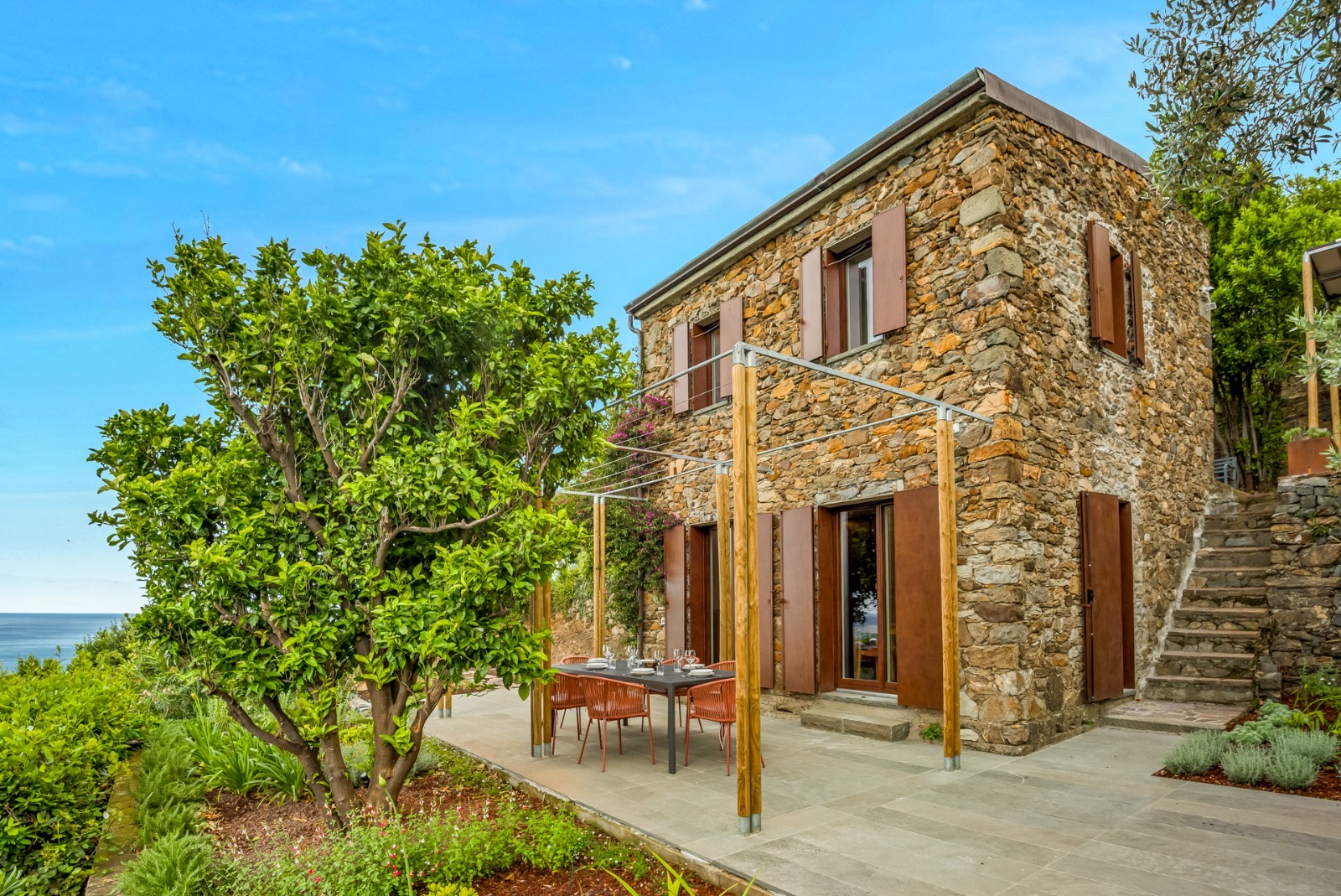 Villa Libeccio Groppo Corniglia: Luxury 2-Bedroom Villa with Sea Views and Spa, Cinque Terre