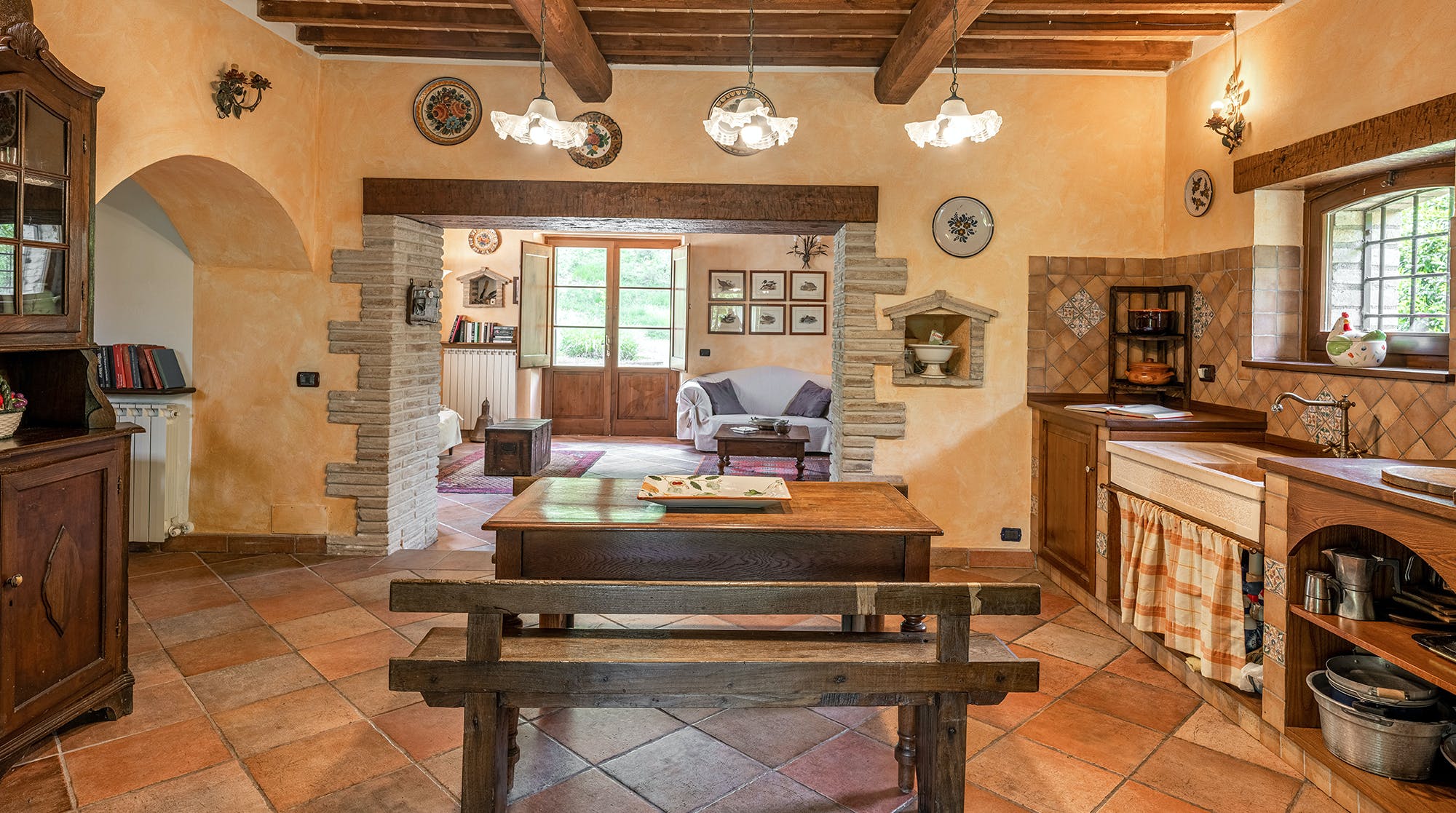 Villa Libeccio San Fortunato Assisi: Luxury 4-Bedroom Villa with Spa and Private Parking, Assisi, Umbria