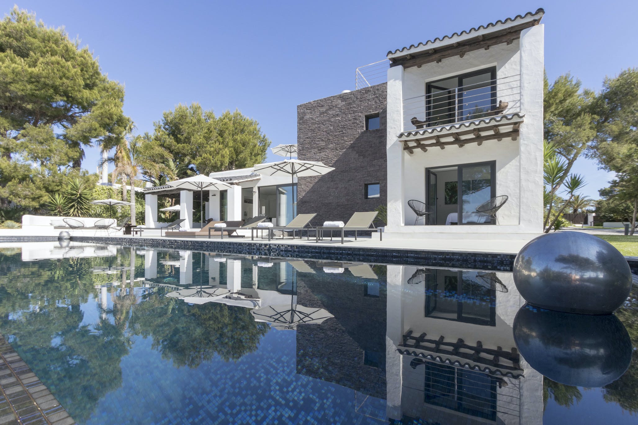 Villa Llevant Oleandro Cala Vedella: Luxury 6-Bedroom Villa with Private Pool and Sea Views, Cala Vedella, Ibiza
