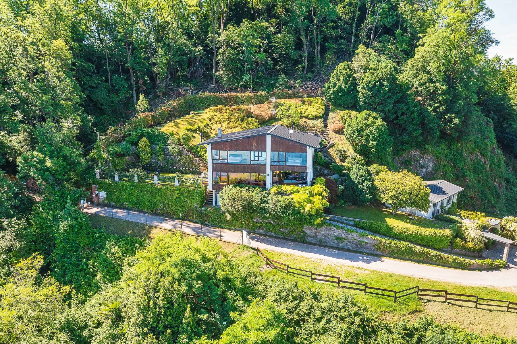 Villa Lunargento Rocca Arona: 5-Bedroom Lake Maggiore Views, Spa & Fireplace | Luxury Vill