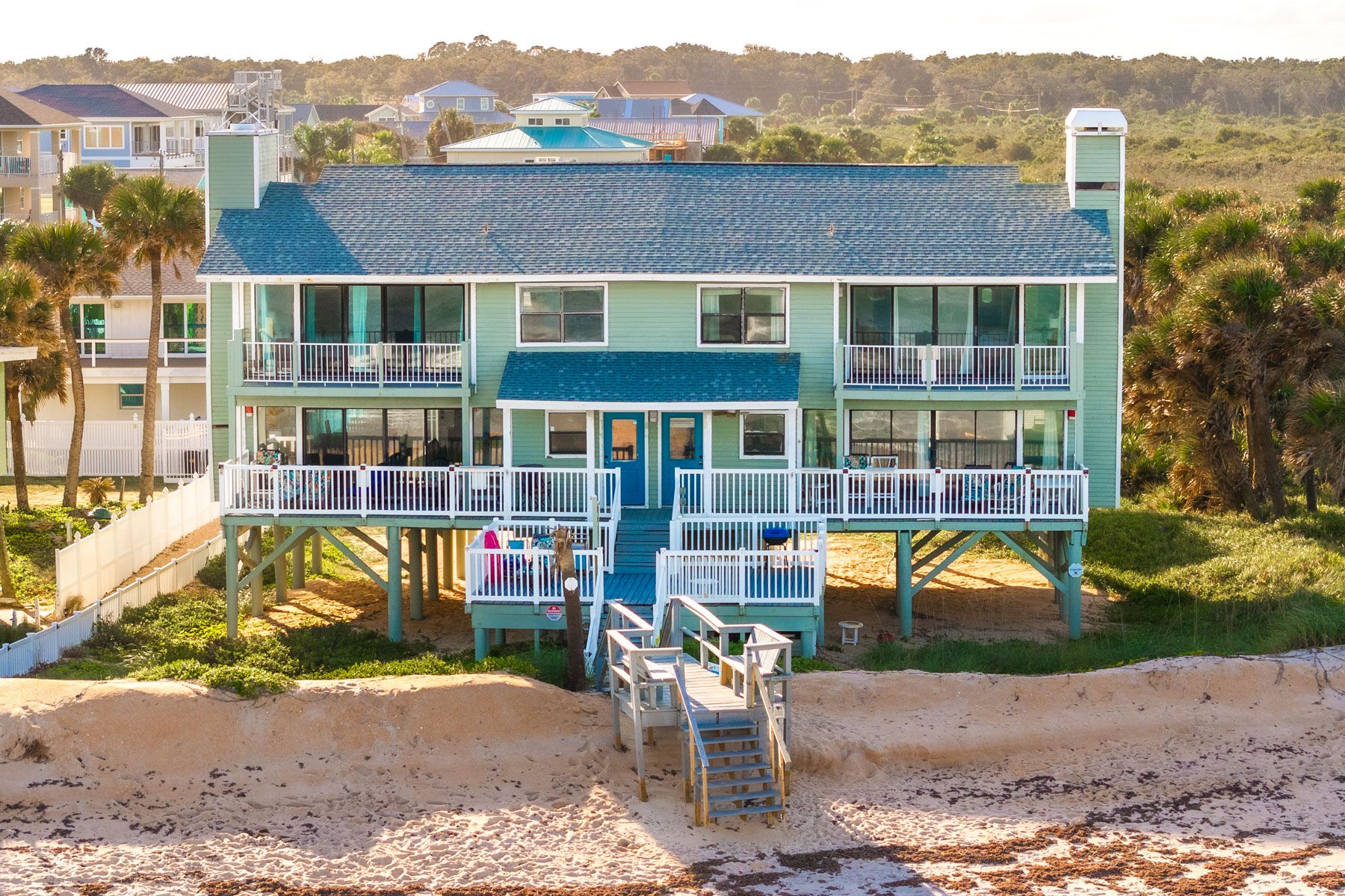 Villa Marejada Hammock PalmCoast: 3-Bedroom Beachfront Villa with Ocean Views and Spa in Palm