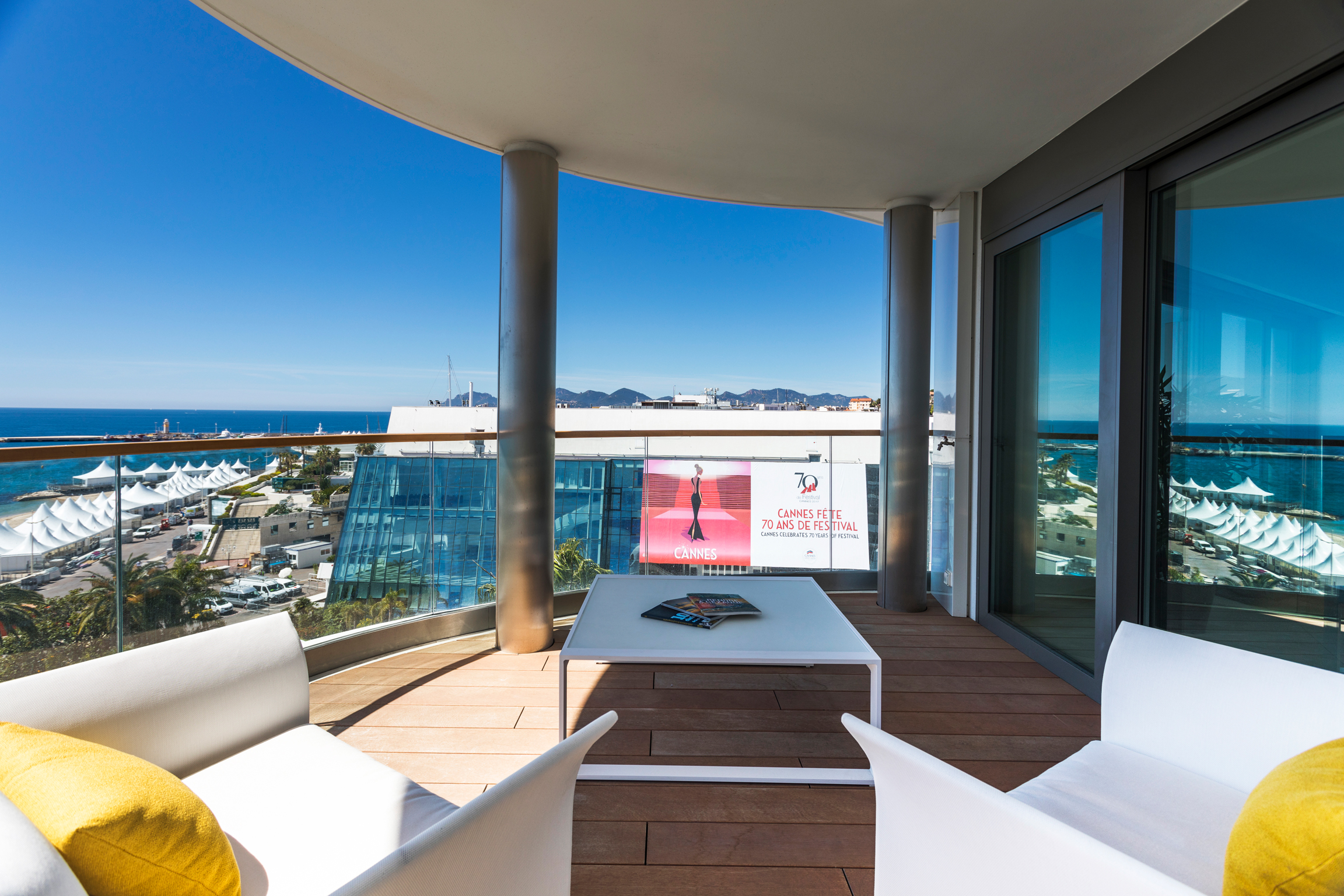 Villa Marin Nacré Basse-Californie Cannes: Luxury 3-Bedroom Apartment with Sea View and Spa, Cannes